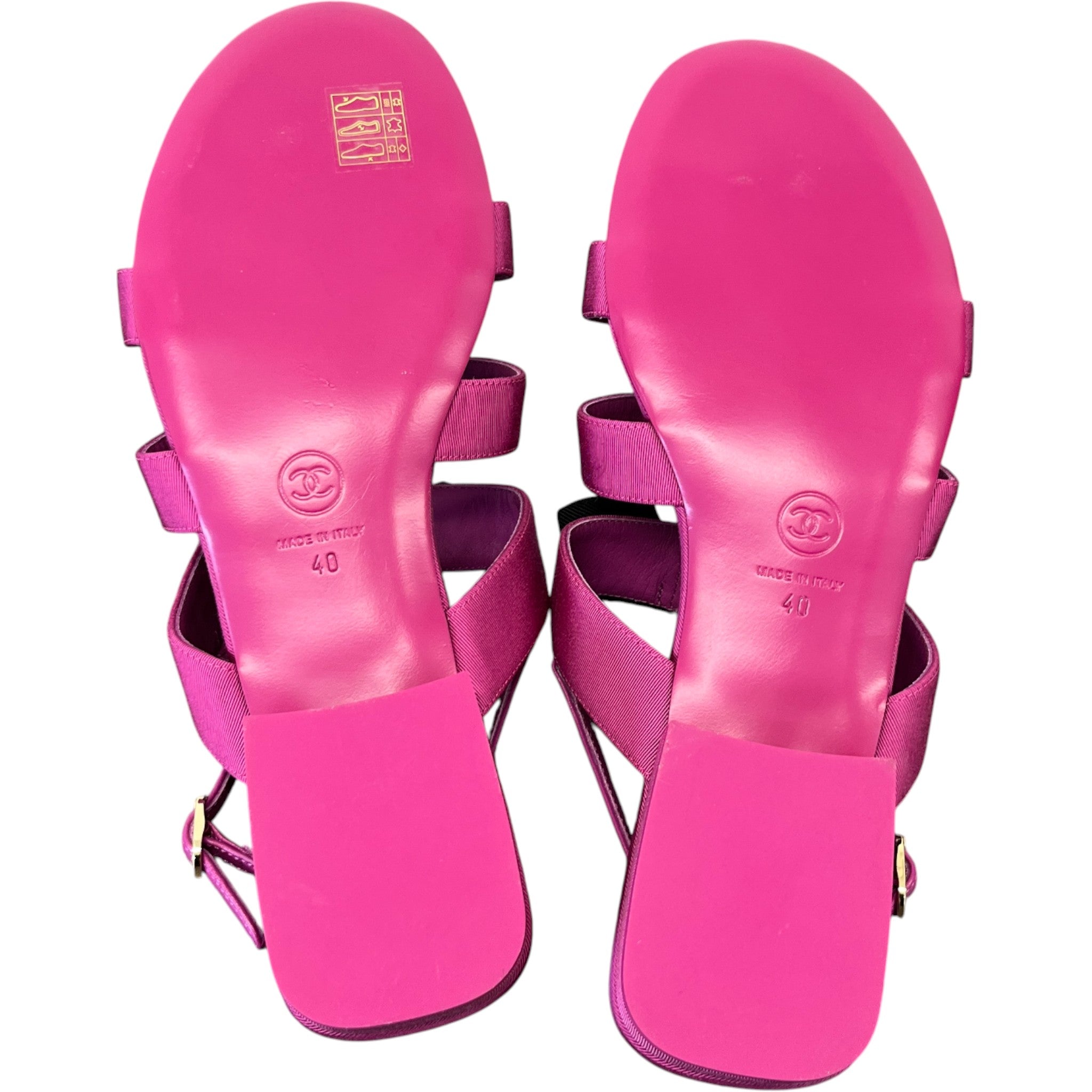 Women's Ribbon Sandals Purple Size EU 40 / UK 7