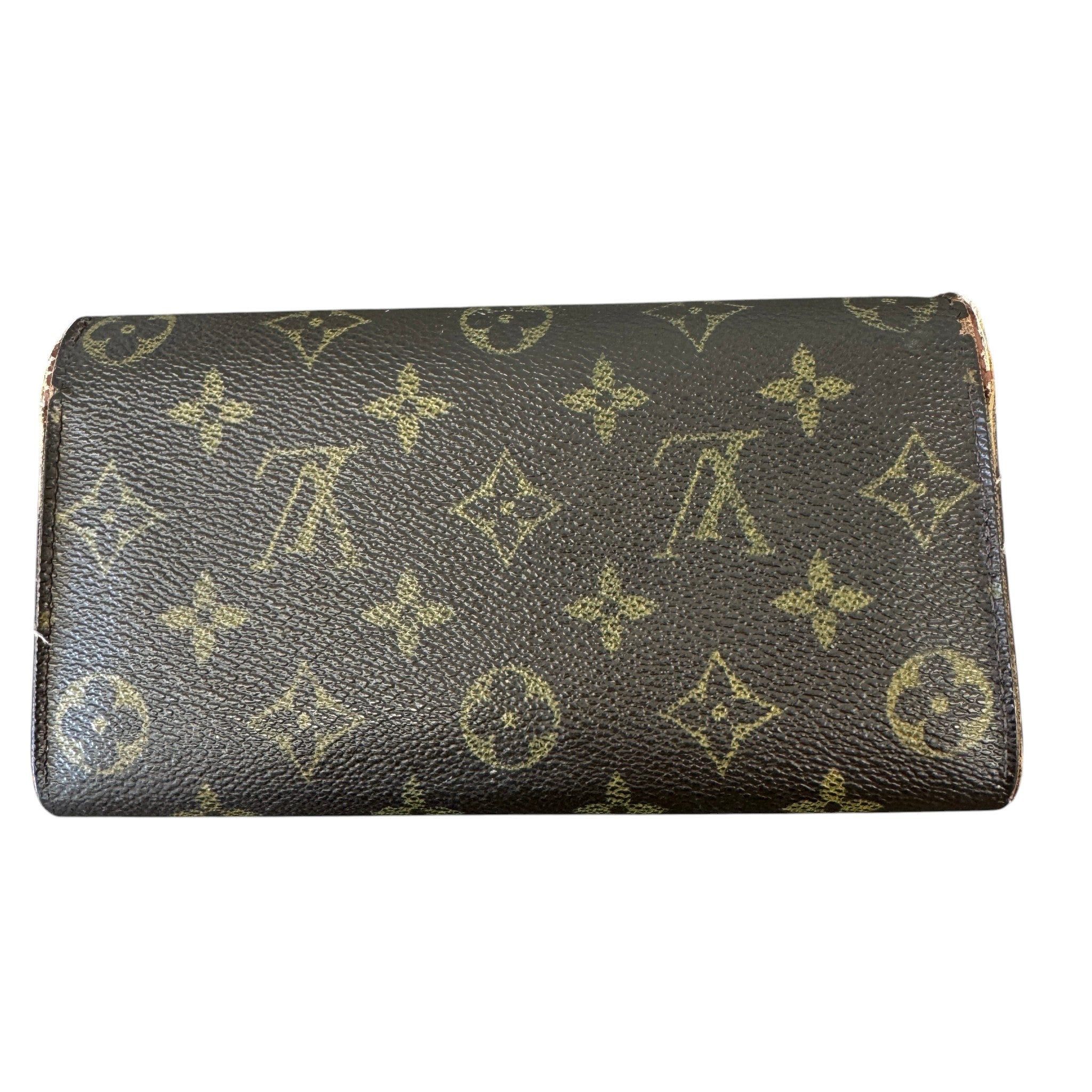Women's Monogram Sarah Wallet Brown