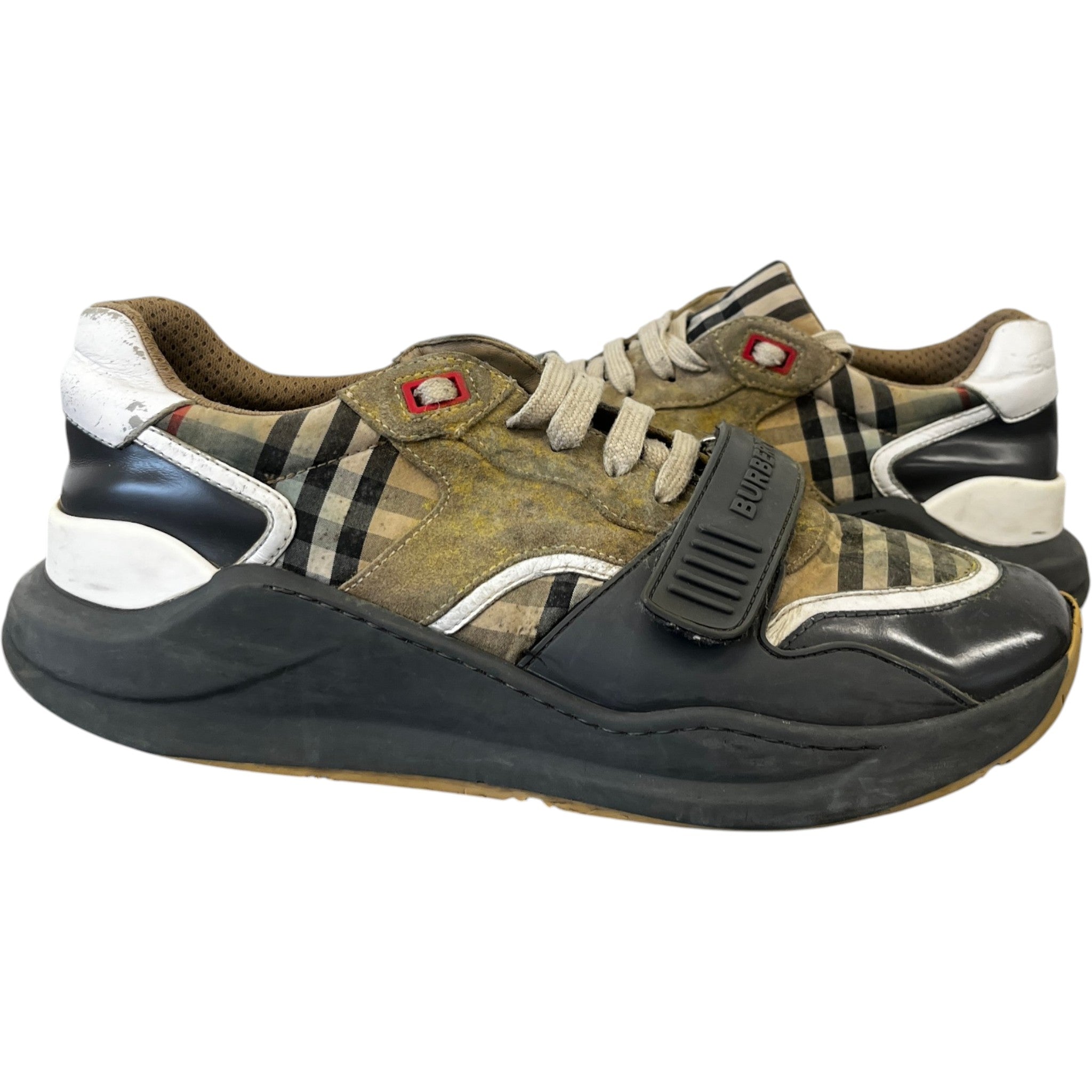 Men's Ramsey Low Trainers Grey Size EU 44 / UK 10