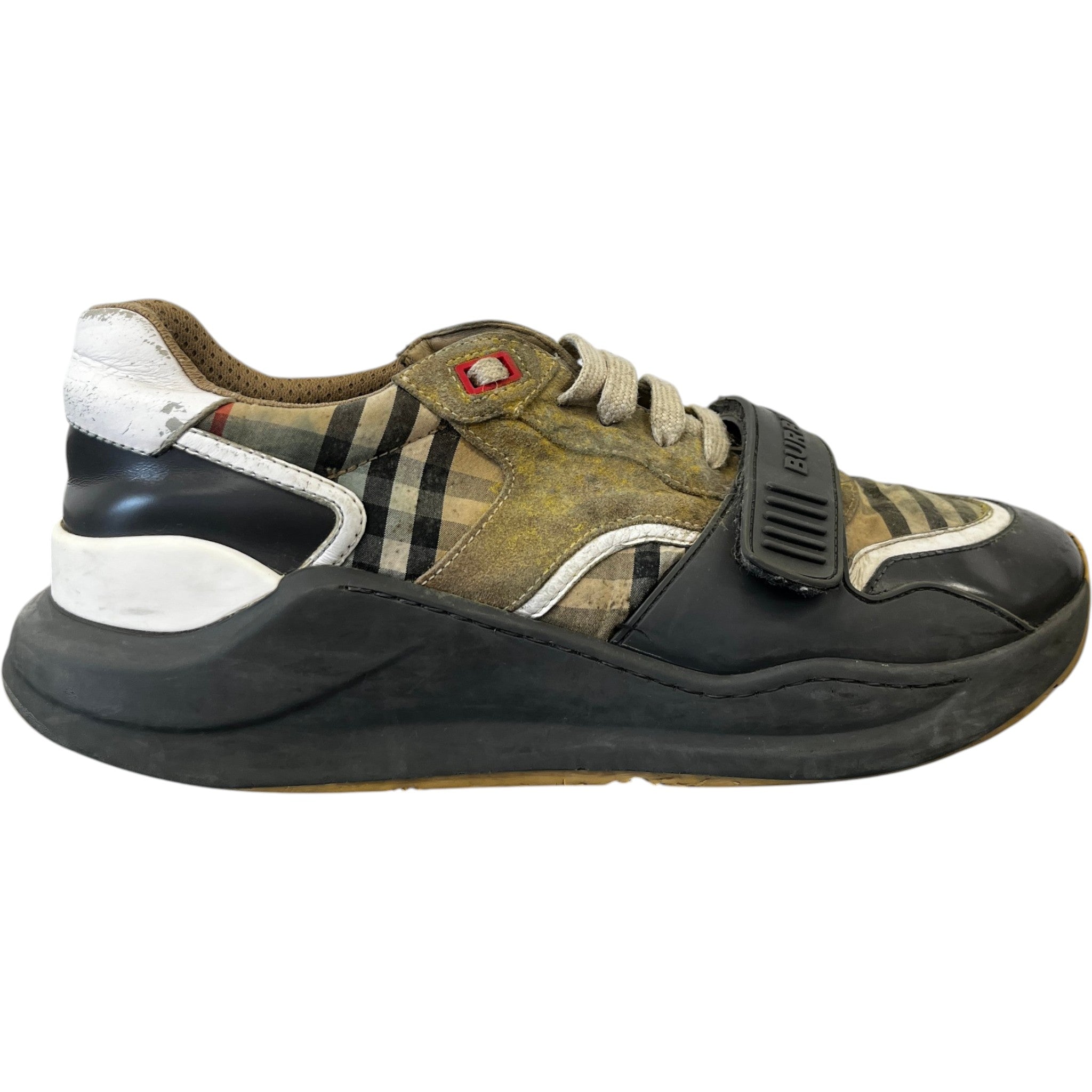 Men's Ramsey Low Trainers Grey Size EU 44 / UK 10