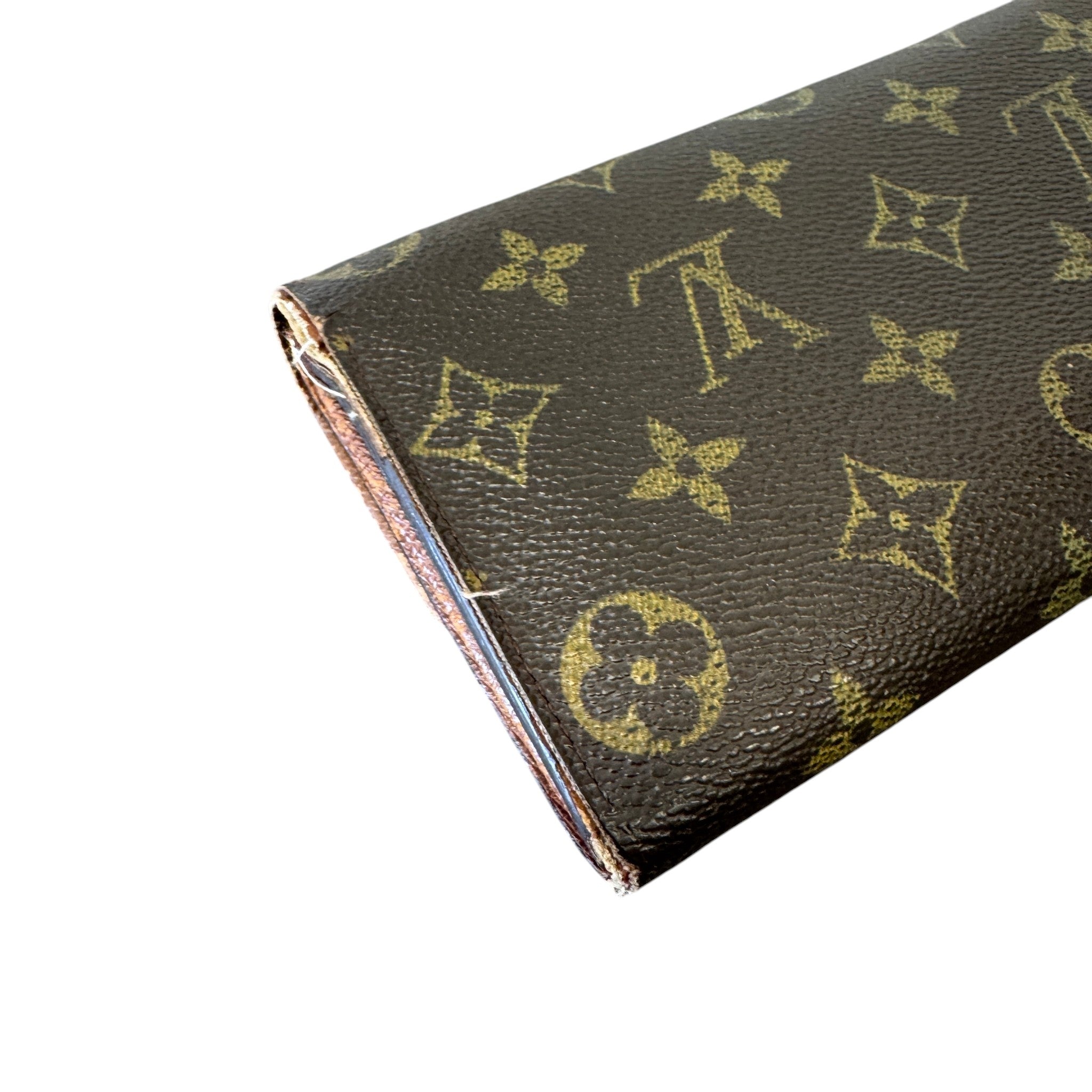 Women's Monogram Sarah Wallet Brown