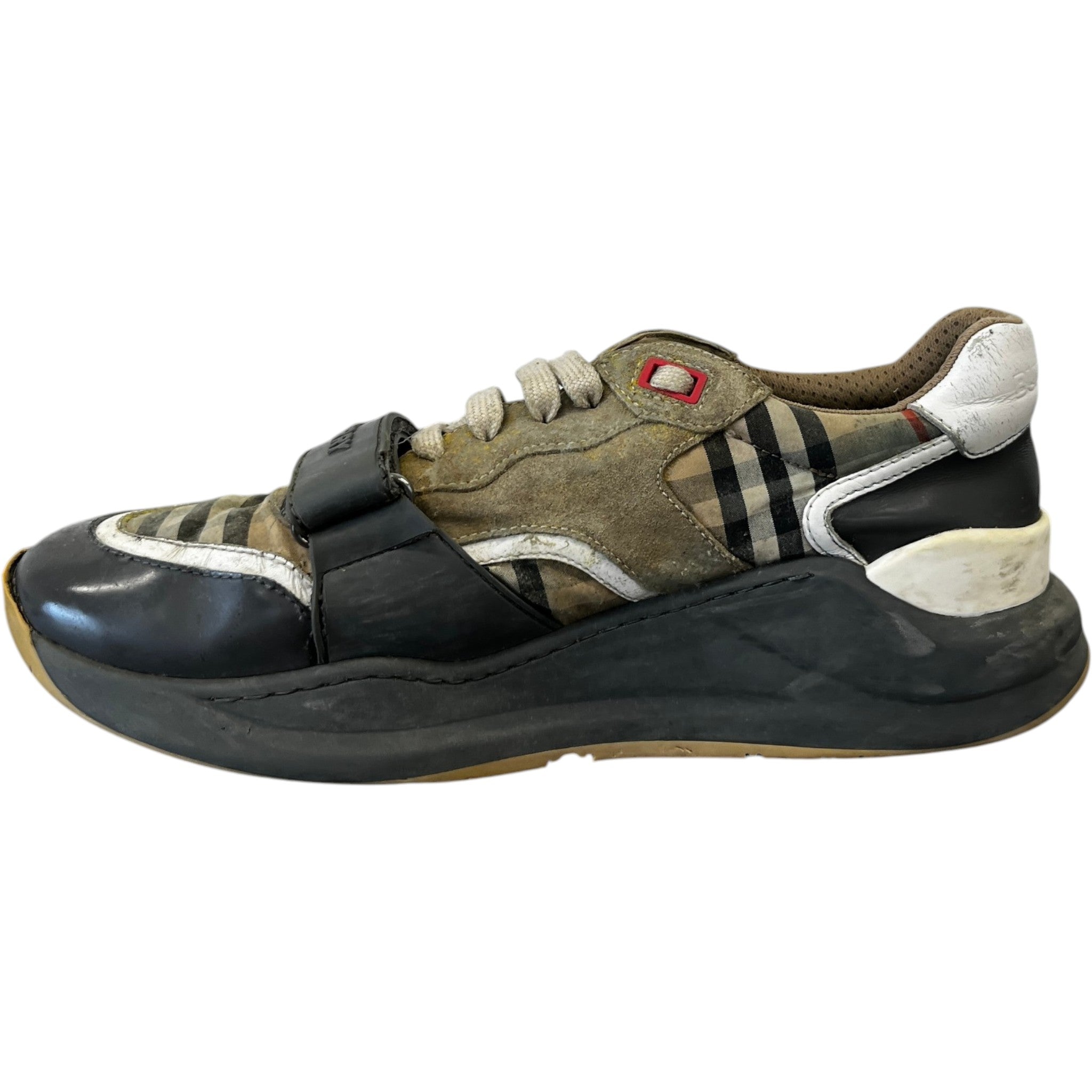 Men's Ramsey Low Trainers Grey Size EU 44 / UK 10