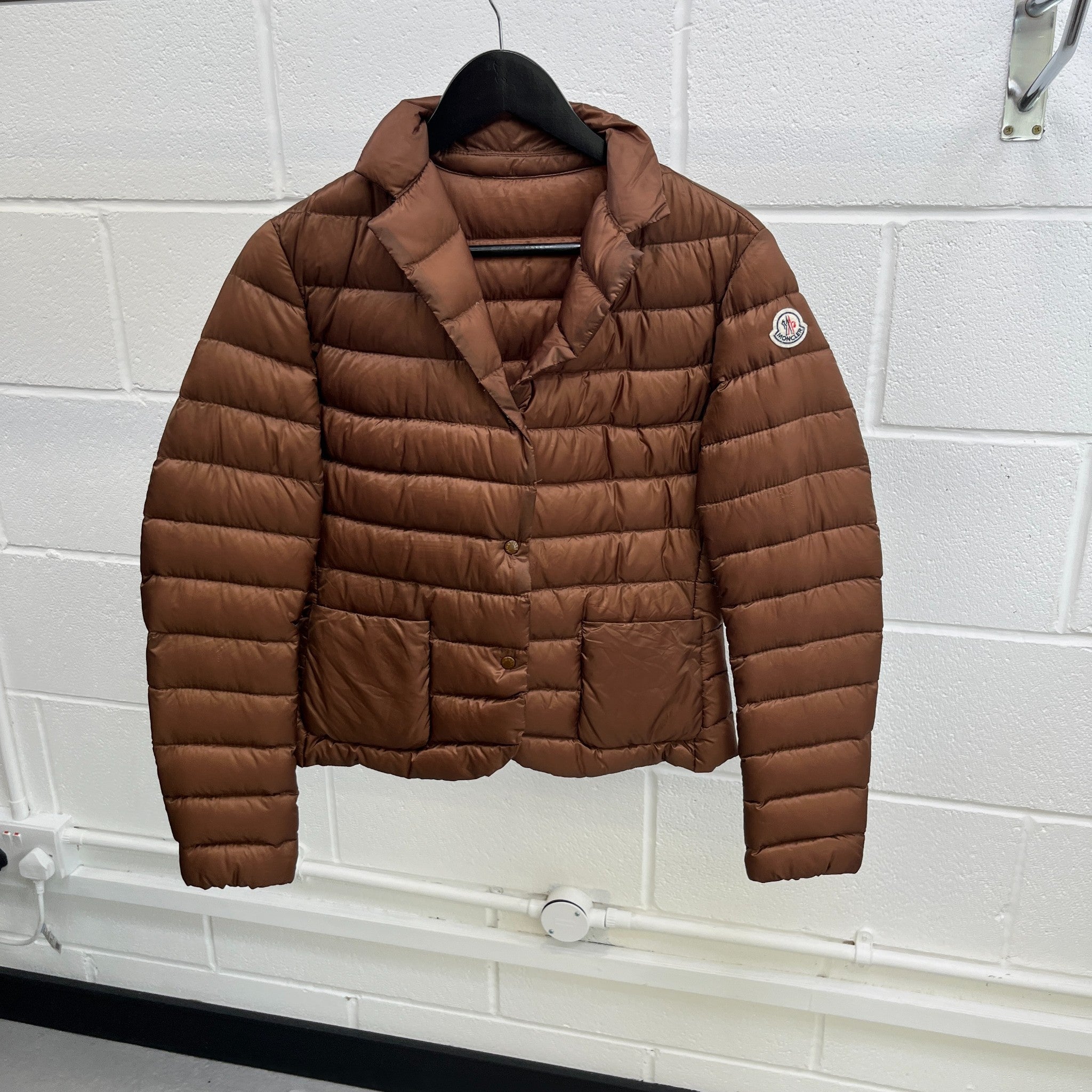 Women's Lisette Down Jacket Brown Size 3 / UK 14