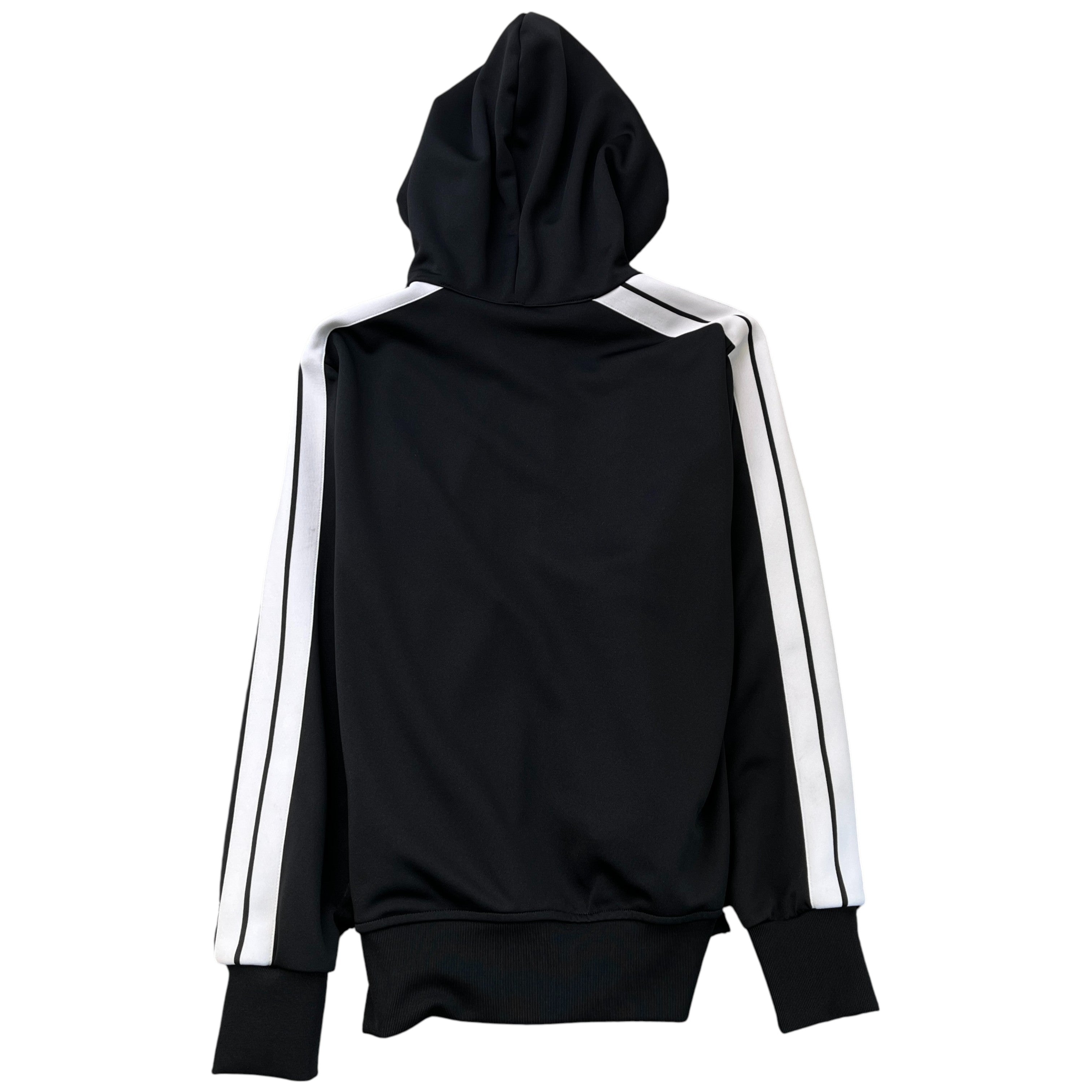 Men's Logo Print Track Jacket Black Size M