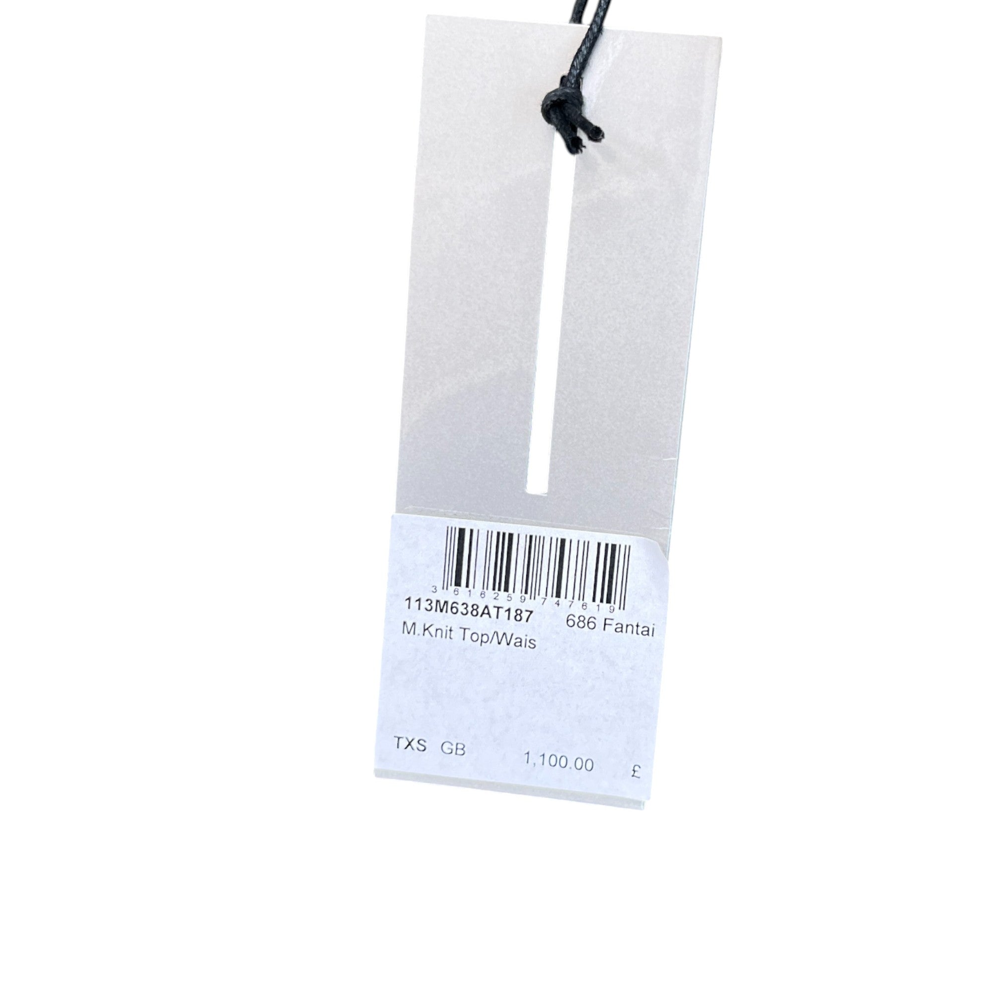 Men's Oblique Sleeve Kint Jumper Khaki Size XS