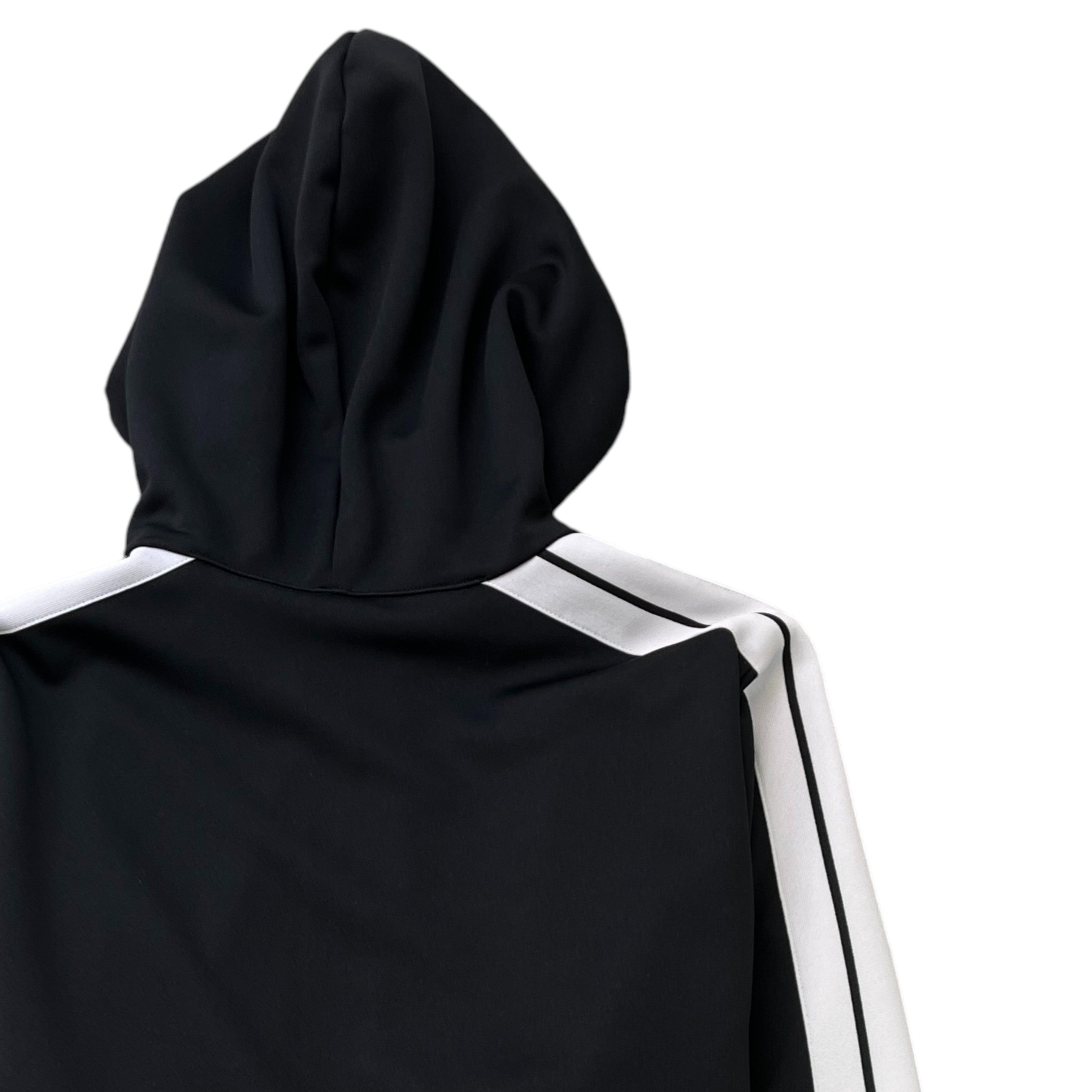 Men's Logo Print Track Jacket Black Size M