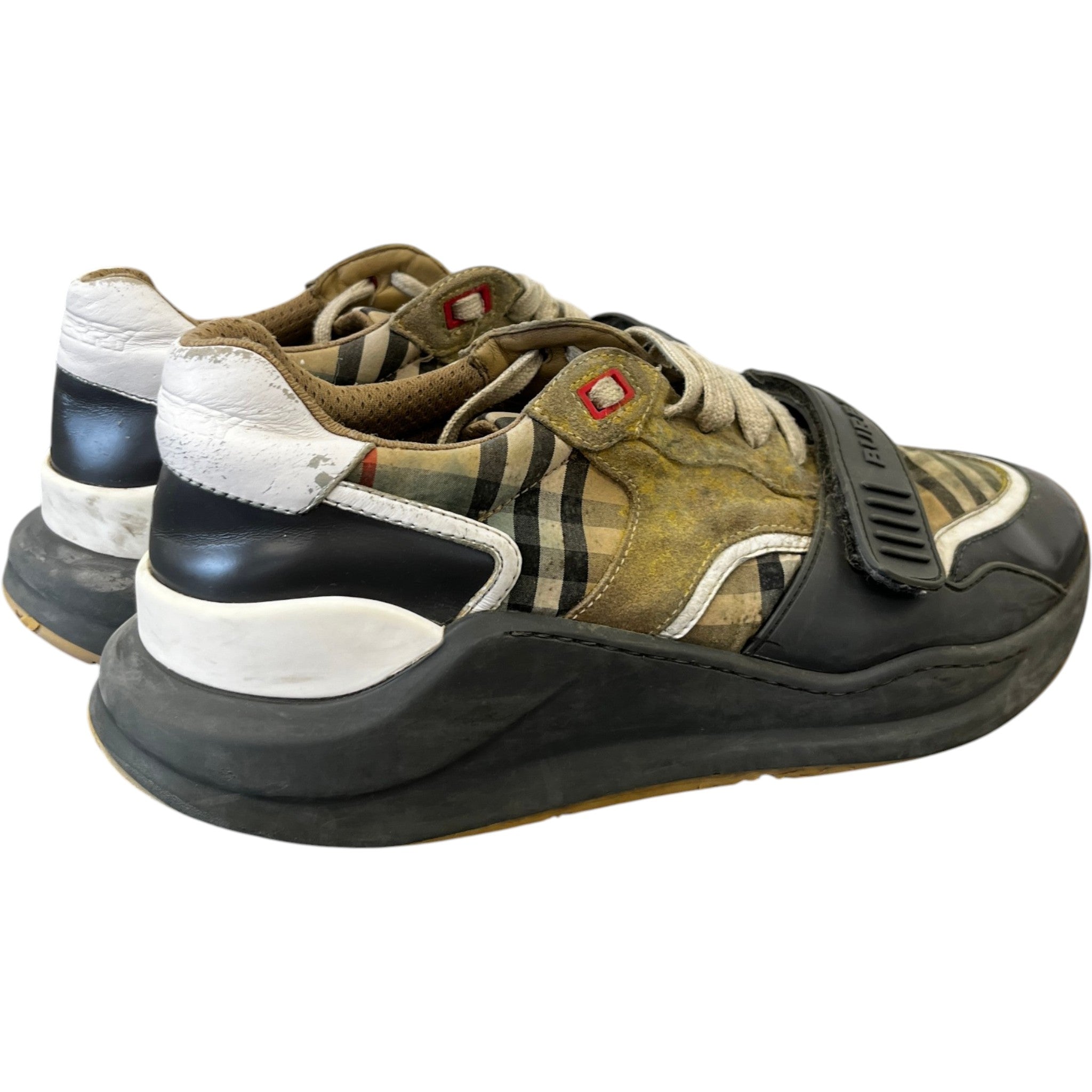 Men's Ramsey Low Trainers Grey Size EU 44 / UK 10
