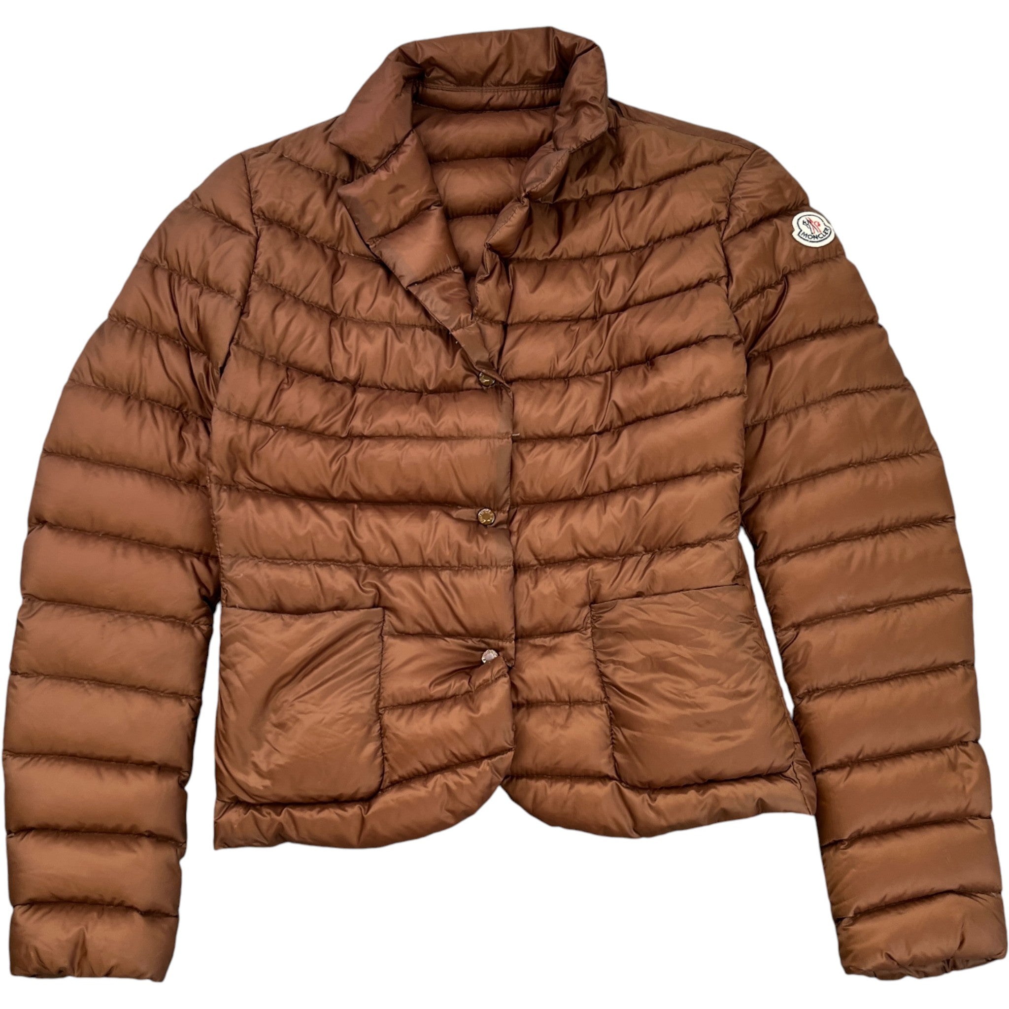 Women's Lisette Down Jacket Brown Size 3 / UK 14