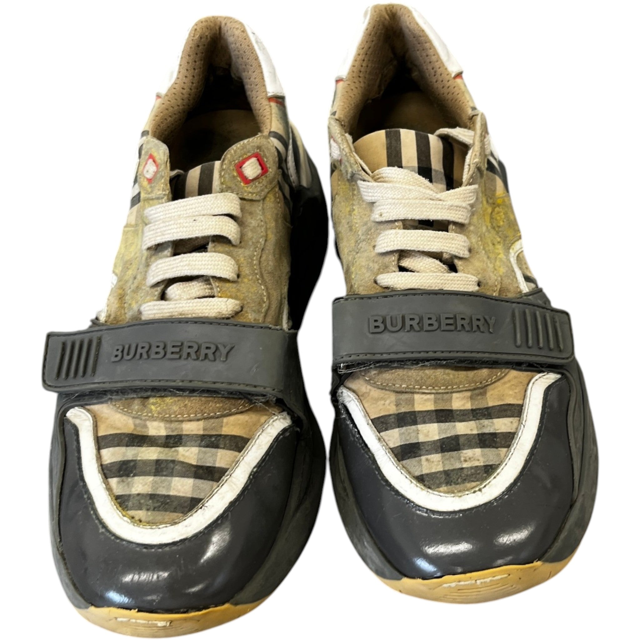 Men's Ramsey Low Trainers Grey Size EU 44 / UK 10