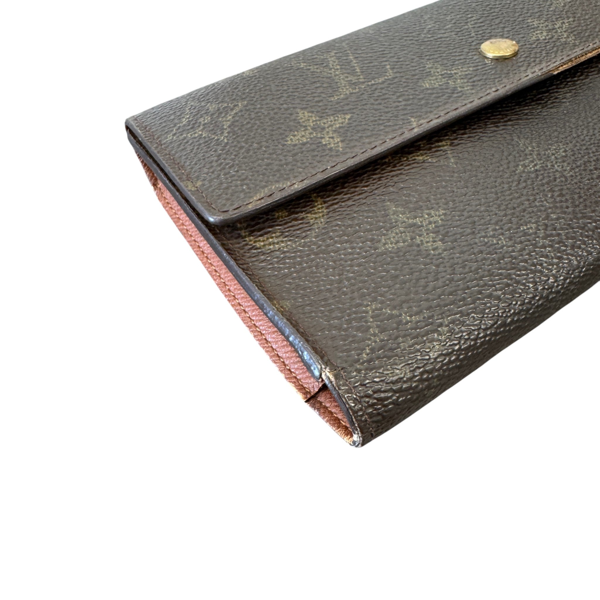 Women's Monogram Sarah Wallet Brown