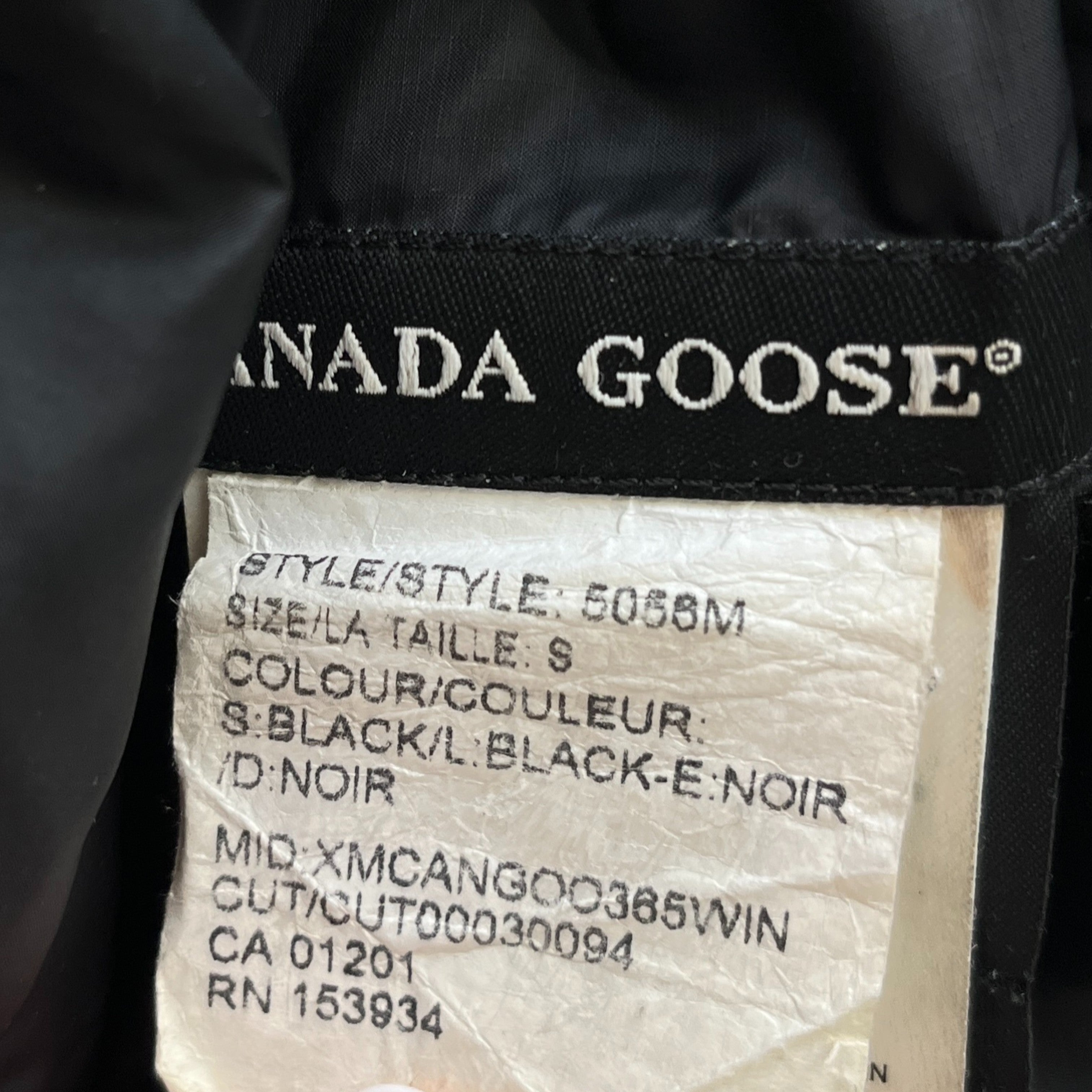 Men's Lodge Down Jacket Black Size S