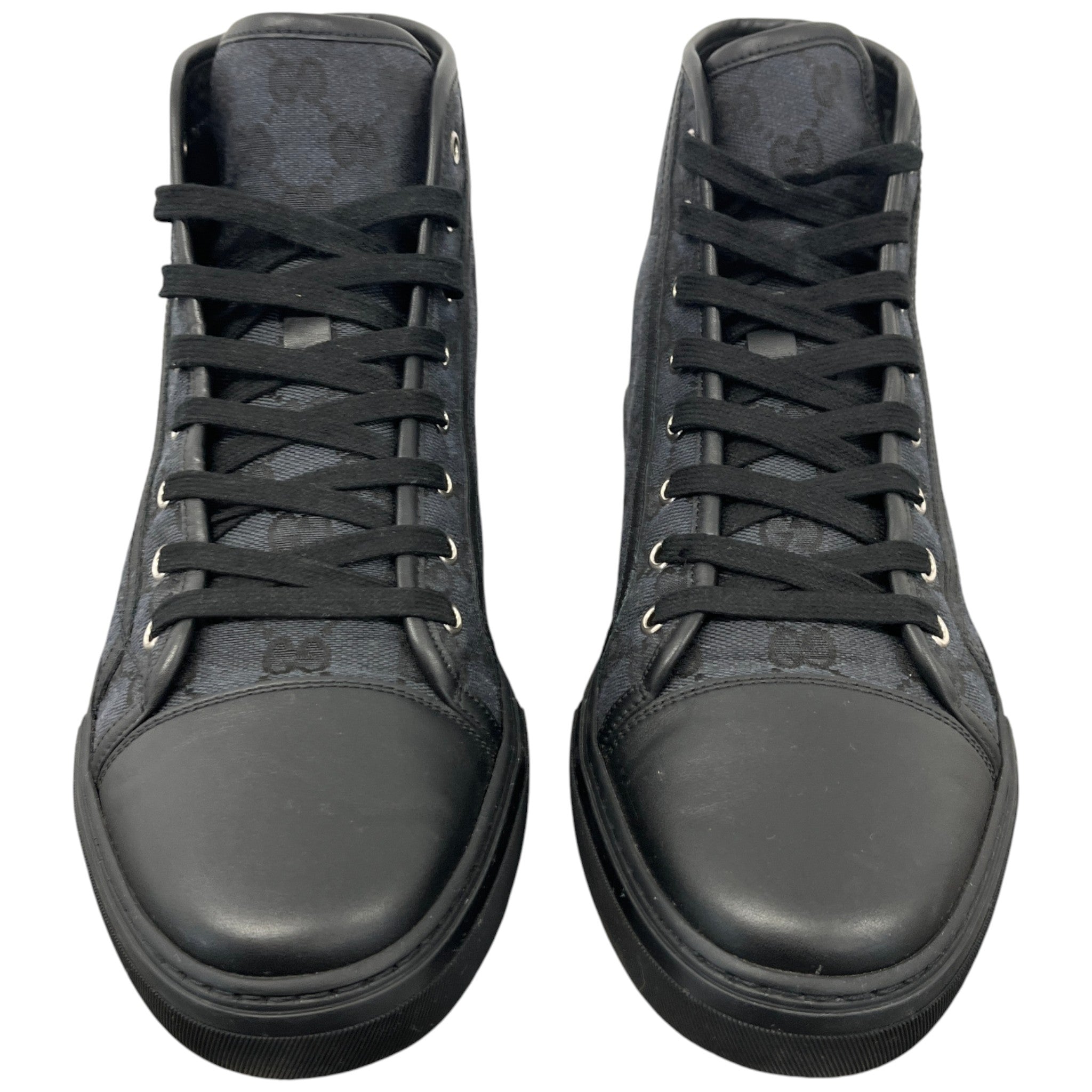 Men's Gg Supreme High Trainers Black Size EU 43.5 / UK 9.5