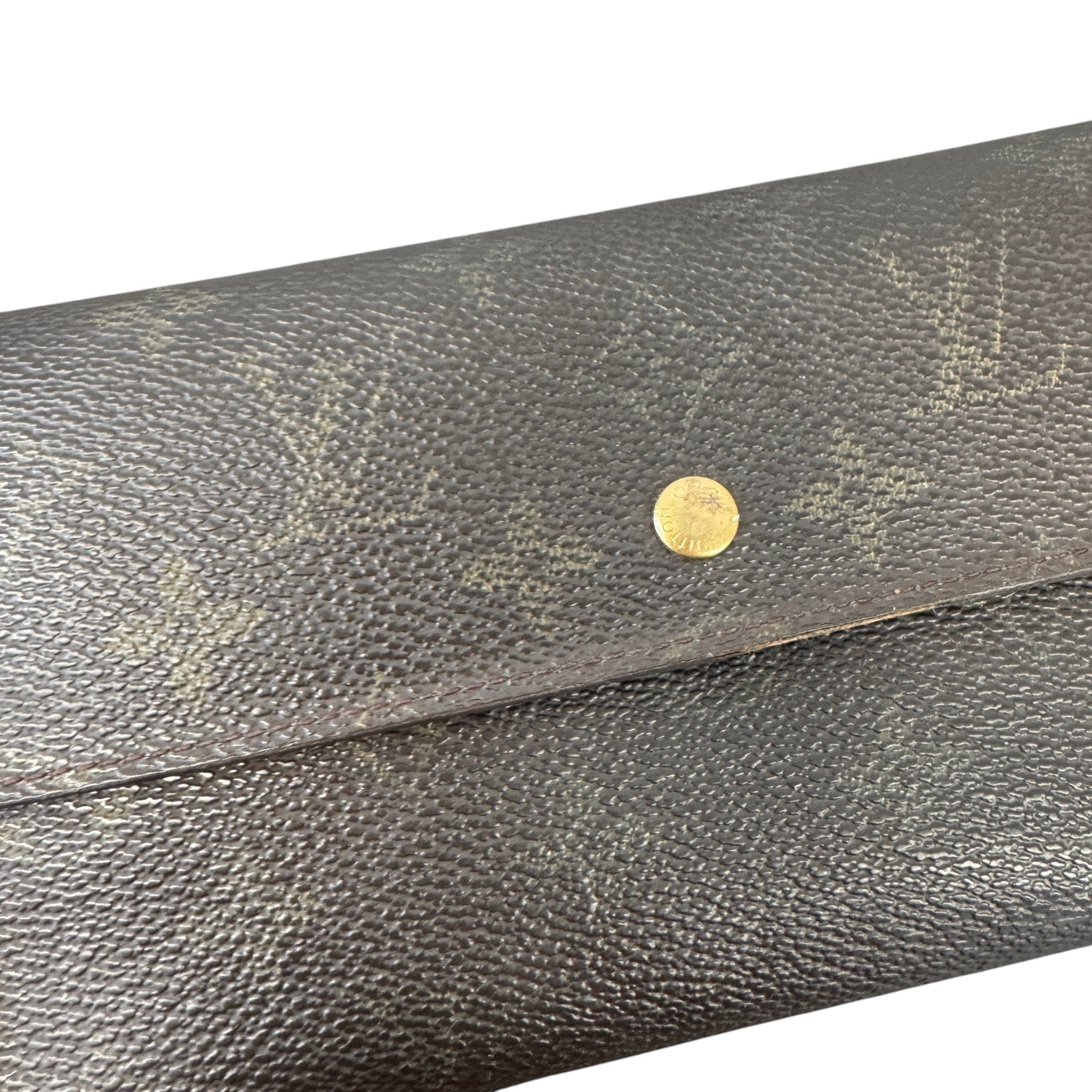 Women's Monogram Sarah Wallet Brown