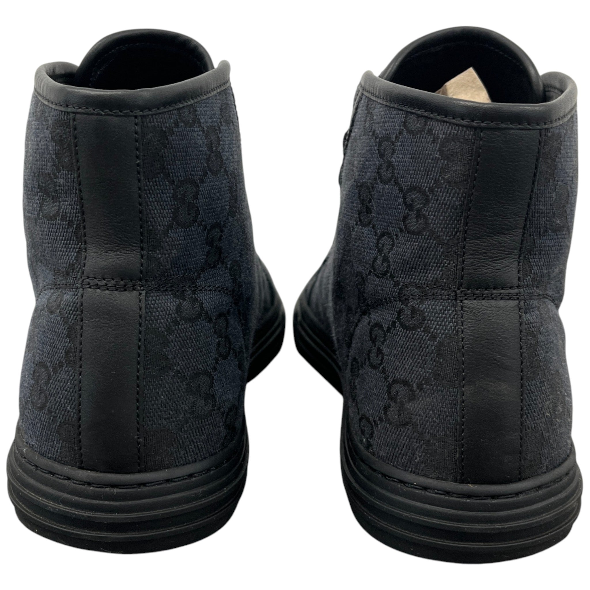 Men's Gg Supreme High Trainers Black Size EU 43.5 / UK 9.5