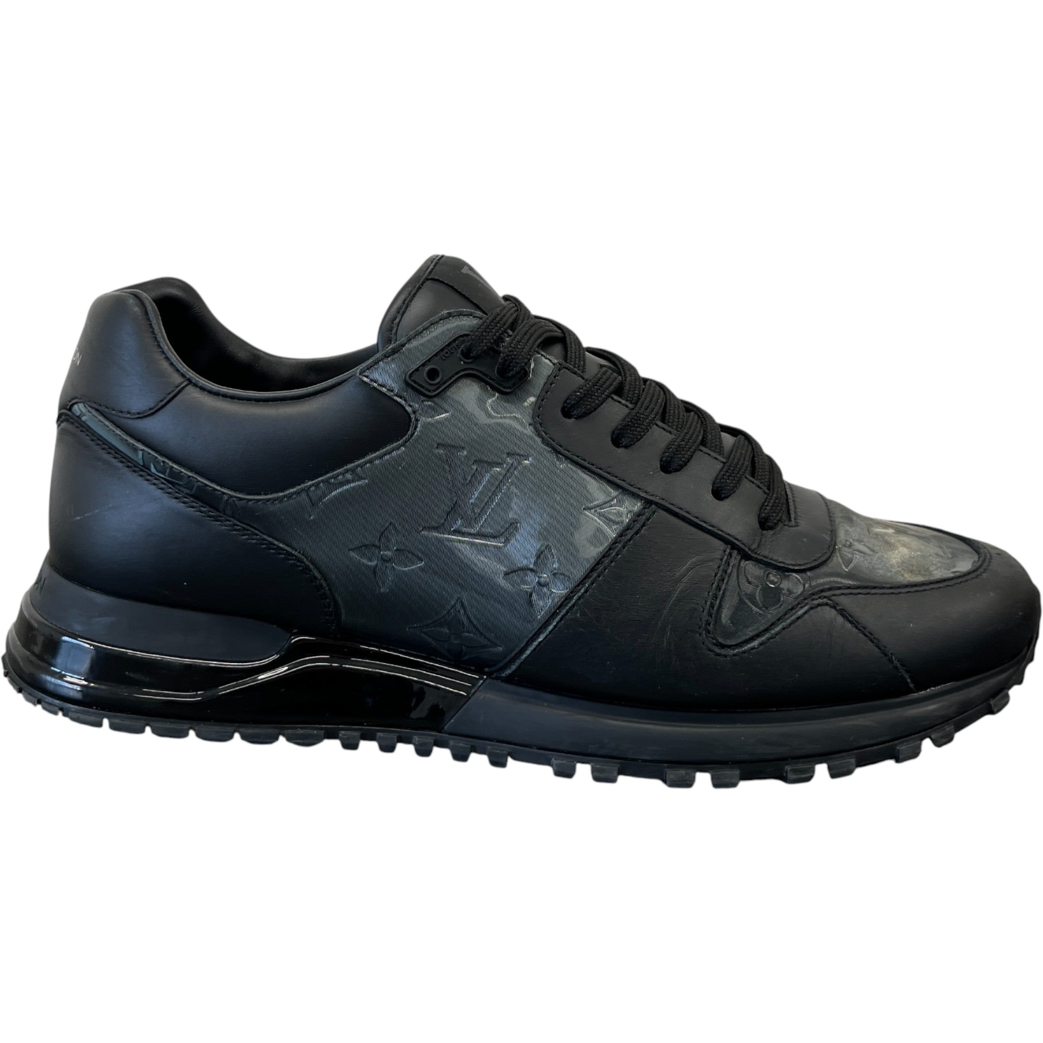 Men's Run Away Low Trainers Black Size EU 41 / UK 7