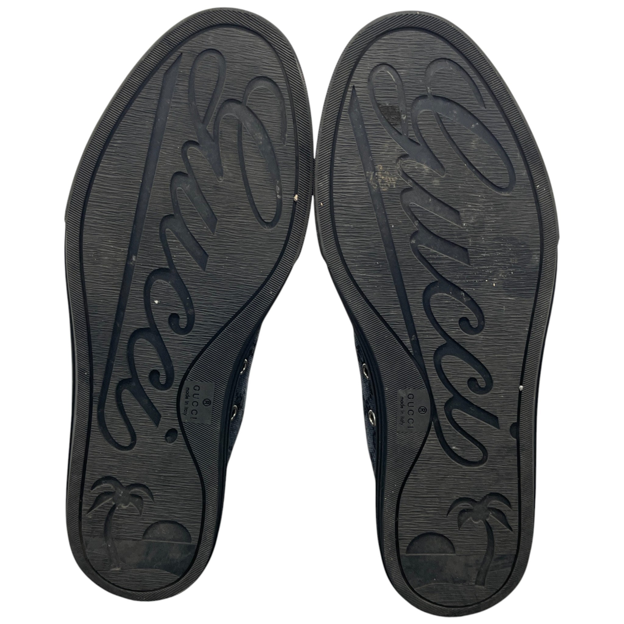 Men's Gg Supreme High Trainers Black Size EU 43.5 / UK 9.5