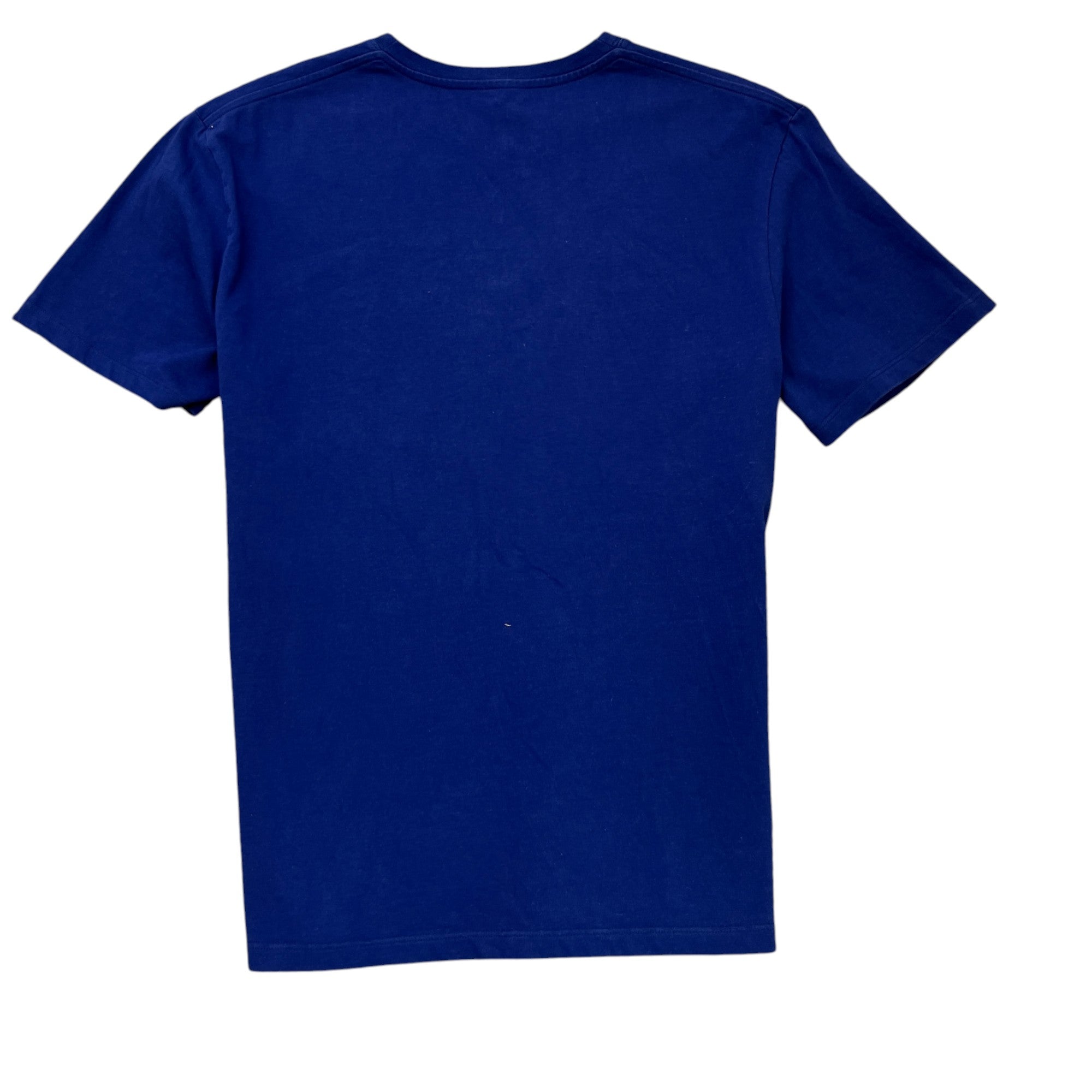 Men's Embroidered Logo T-Shirt Blue Size M