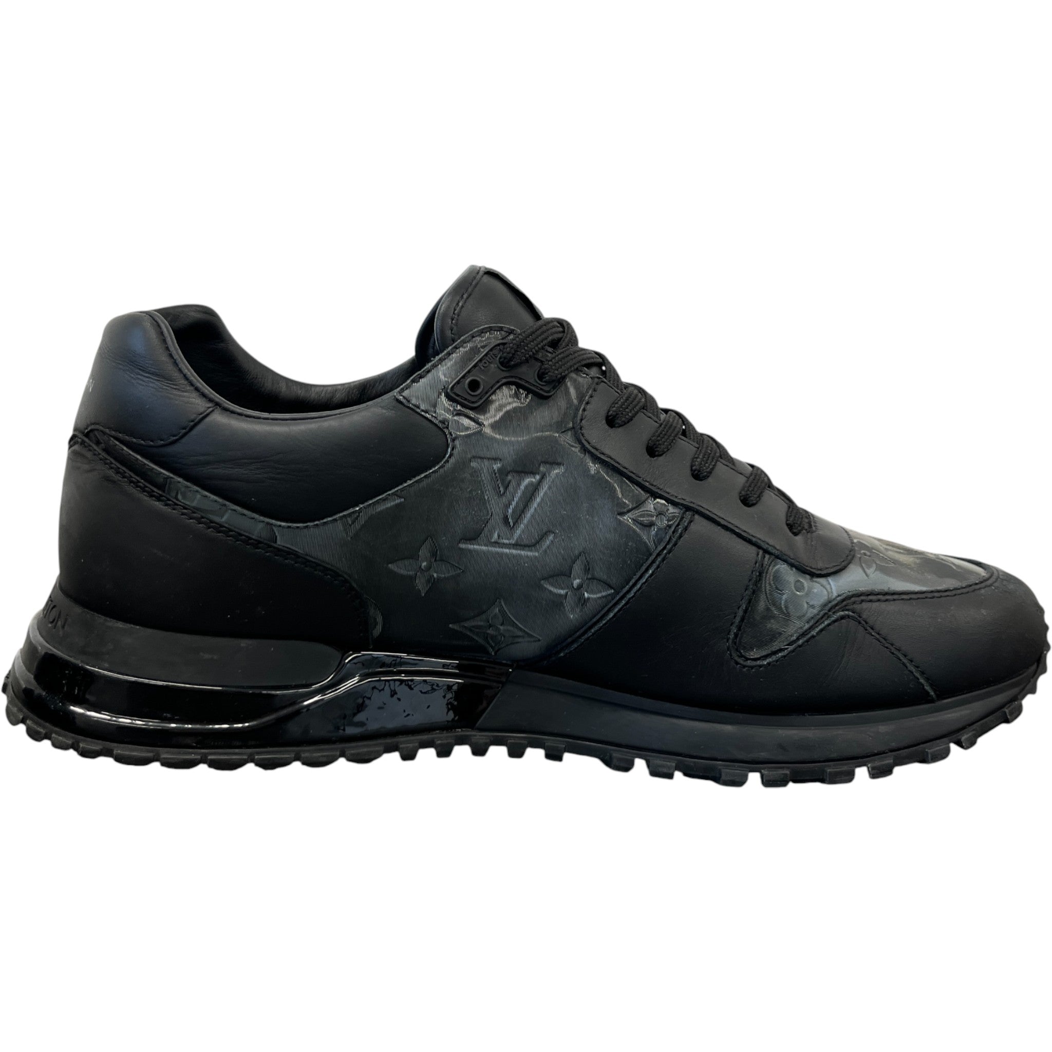 Men's Run Away Low Trainers Black Size EU 41 / UK 7