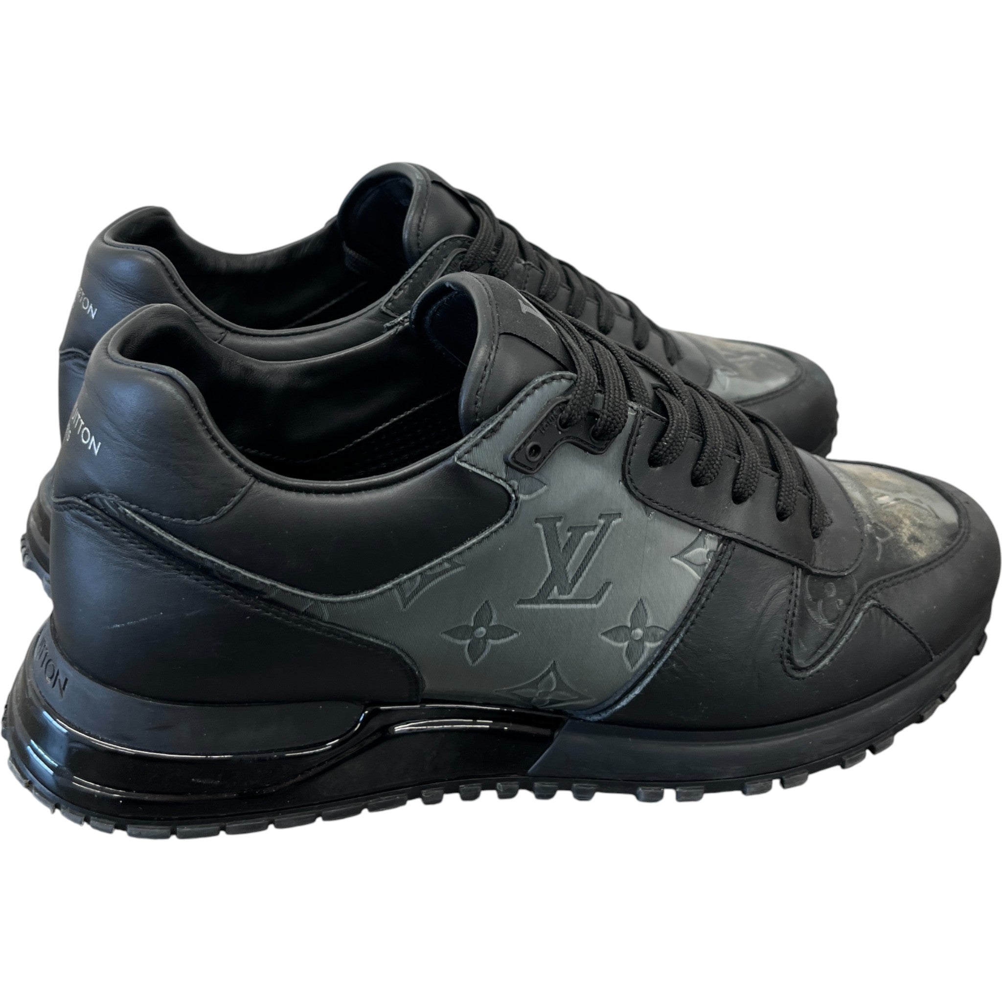 Men's Run Away Low Trainers Black Size EU 41 / UK 7