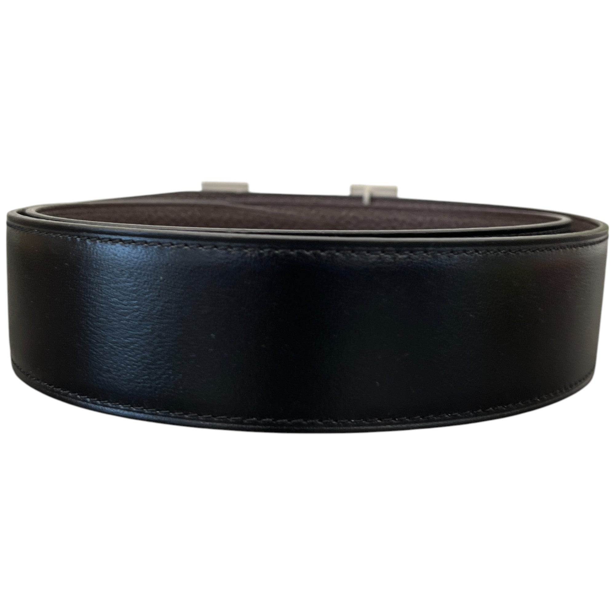 Men's H Logo Reversible Belt Black Size Waist 30"