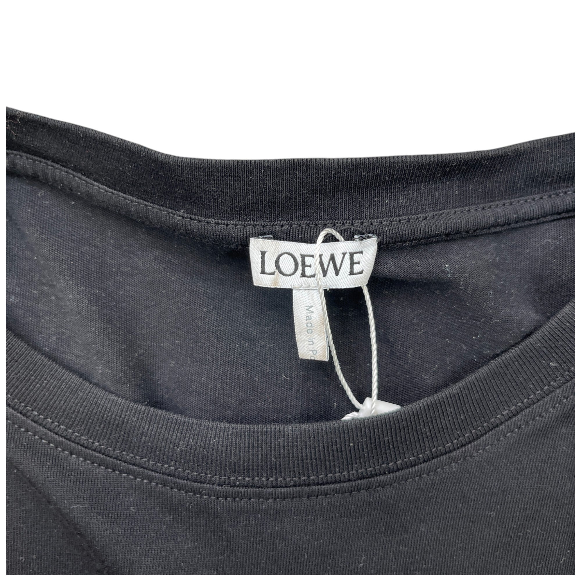 Men's Anagram Logo T-Shirt Black Size L