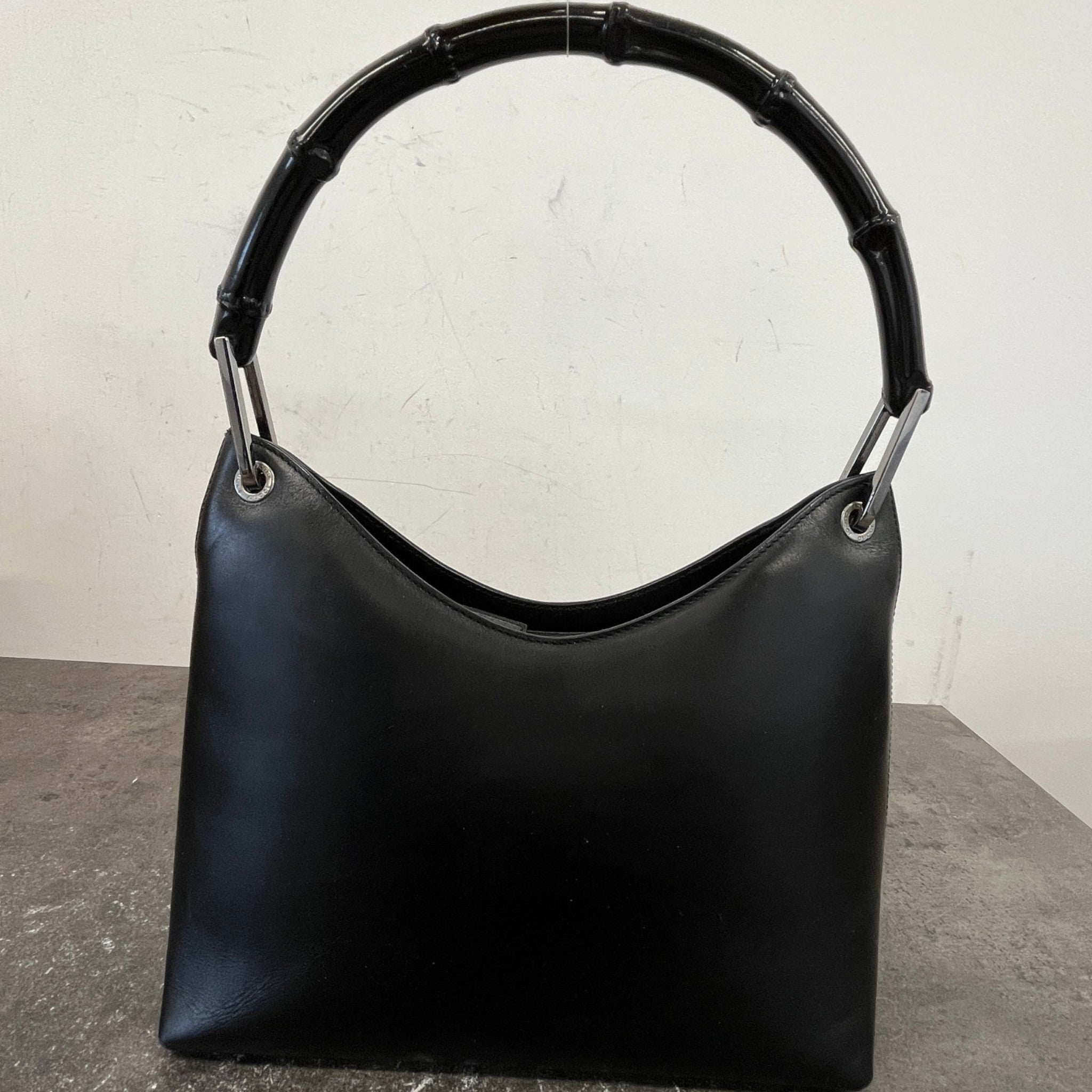 Women's Bamboo Hobo Bag Black