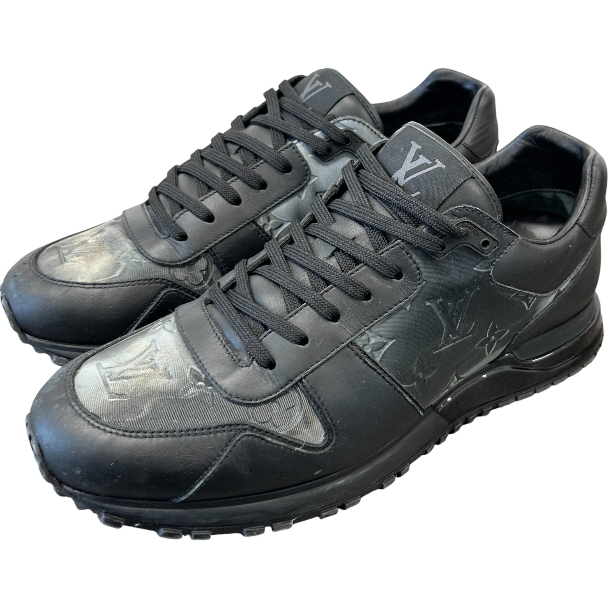 Men's Run Away Low Trainers Black Size EU 41 / UK 7