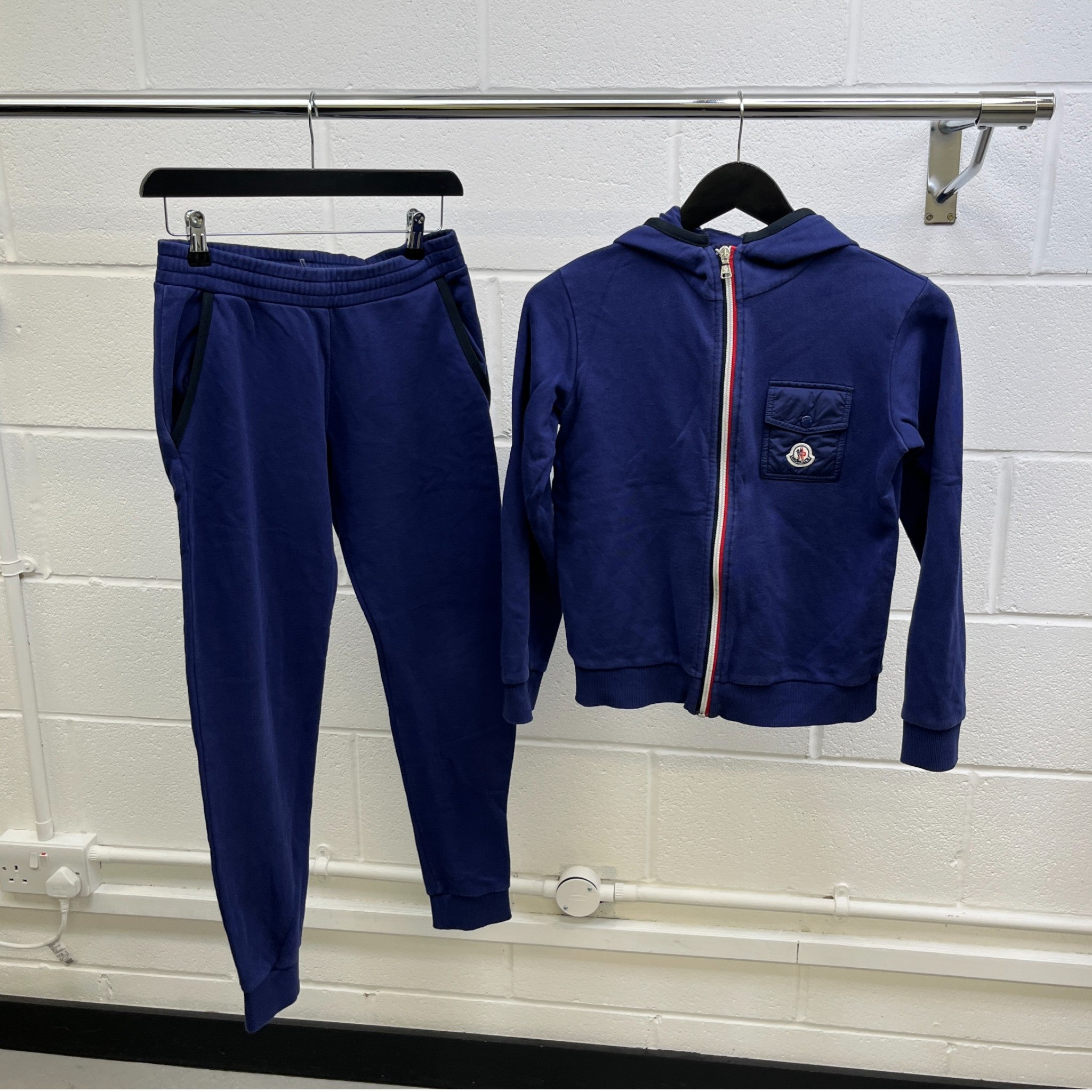 Men's Completo Maglia Boys Age 12 Full Tracksuit Navy Size XXS