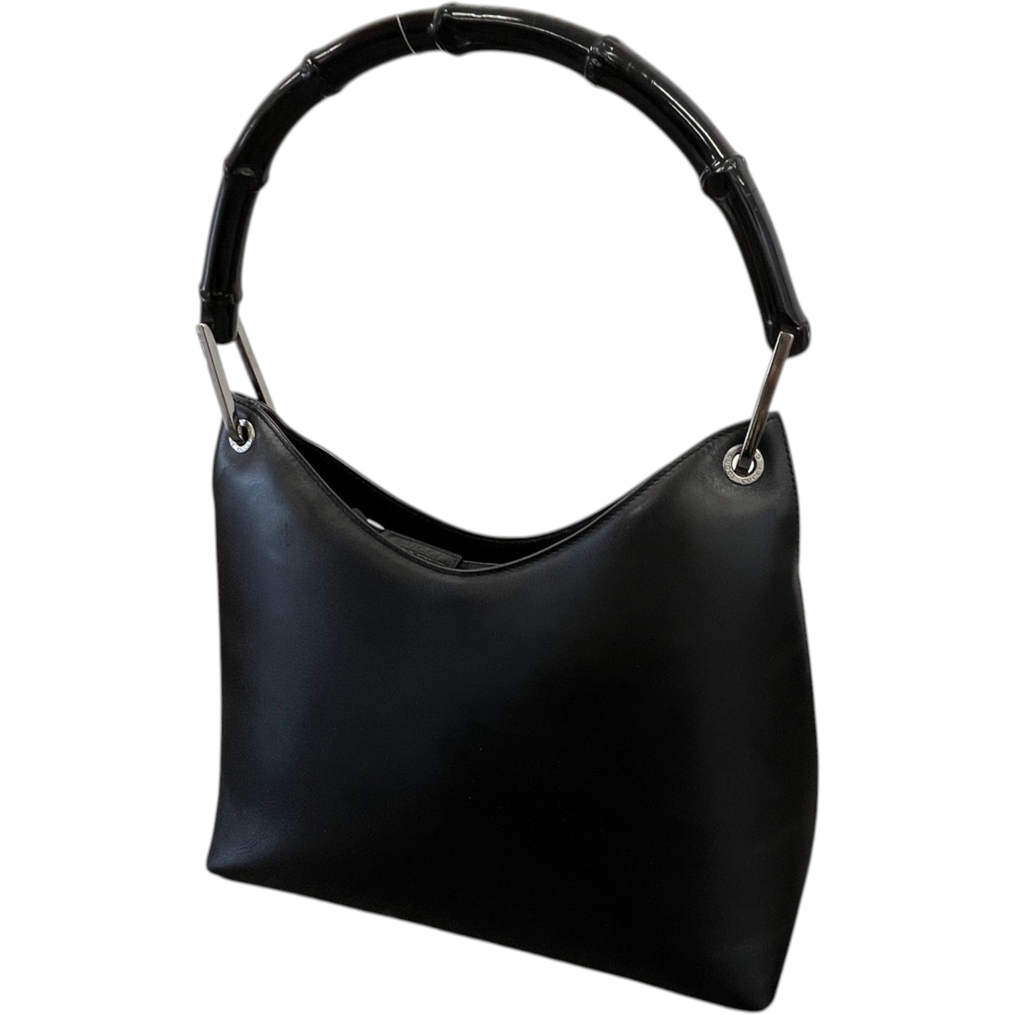Women's Bamboo Hobo Bag Black