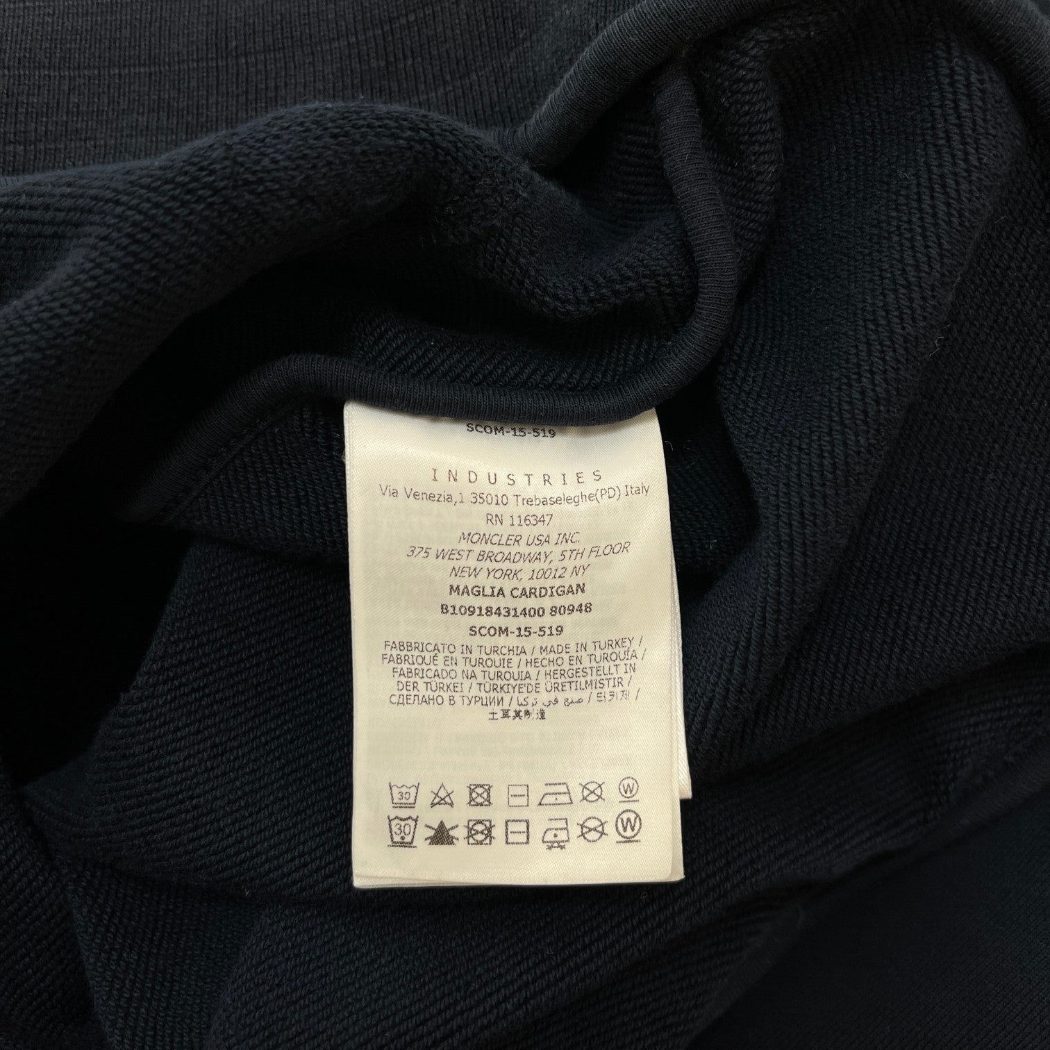 Men's Maglia Sweatshirt Navy Size L