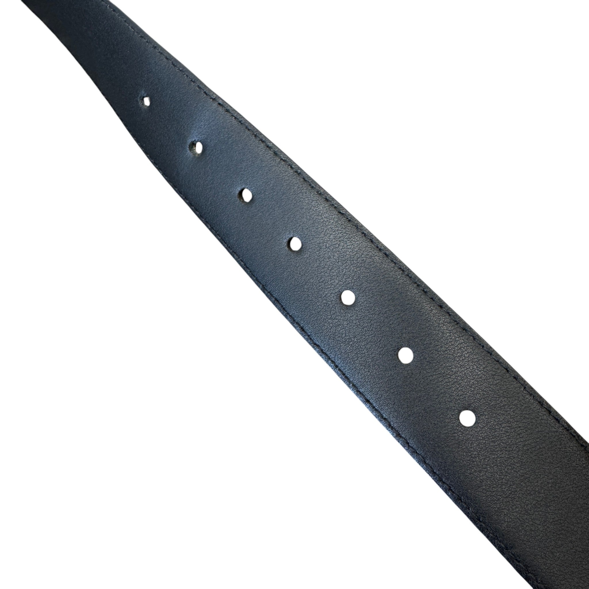 Men's Gg Supreme Belt Black Size 75CM / UK 6
