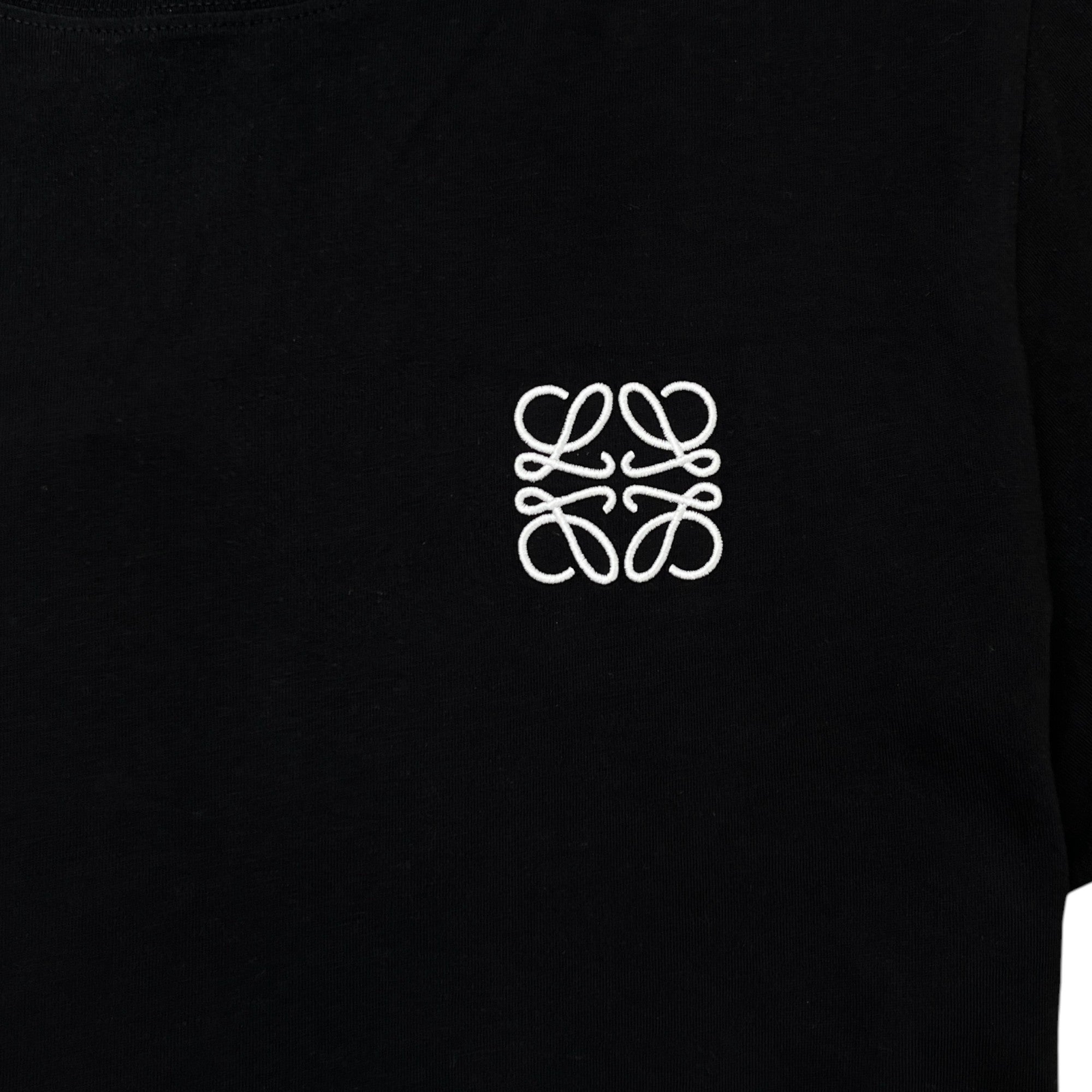 Men's Anagram Logo T-Shirt Black Size L