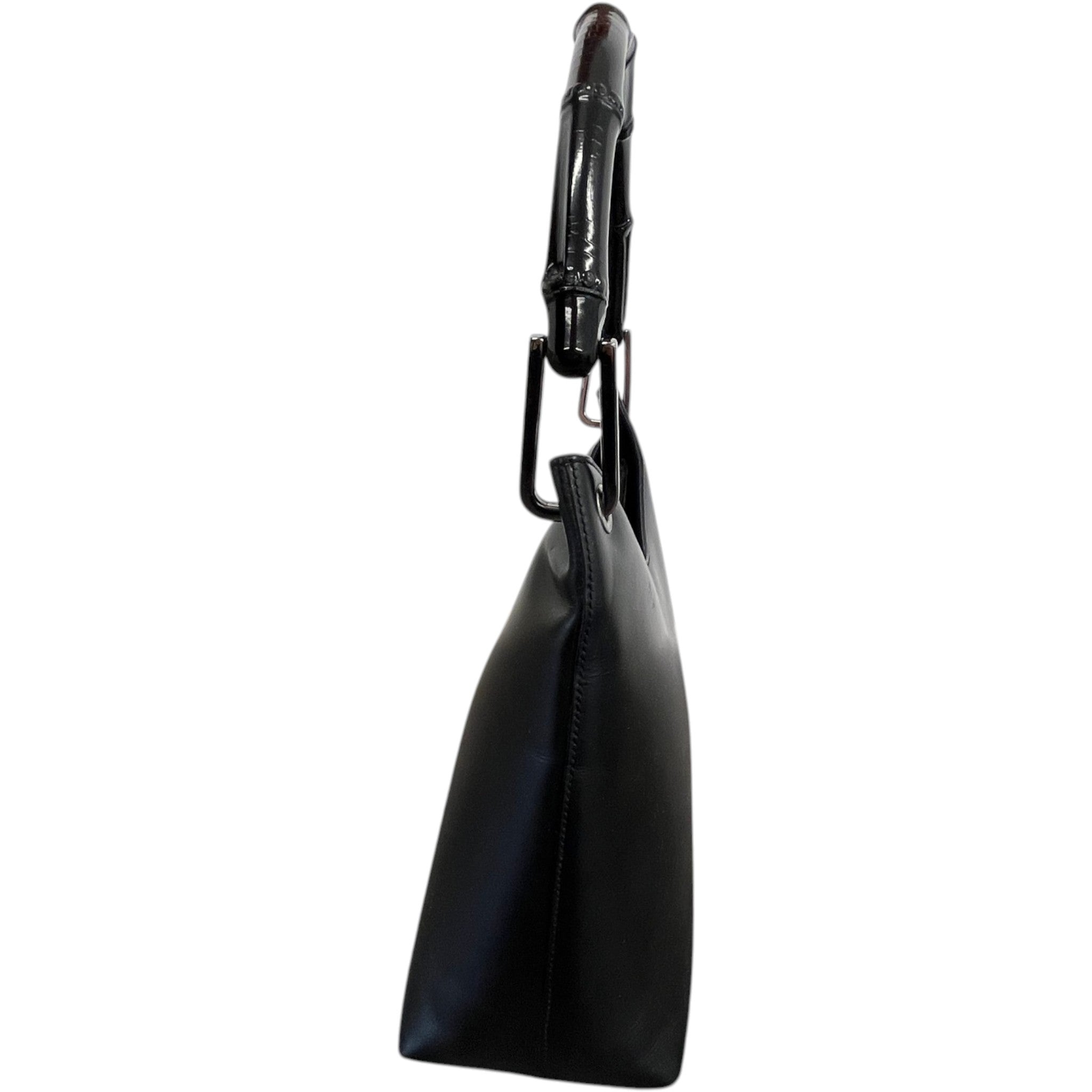 Women's Bamboo Hobo Bag Black