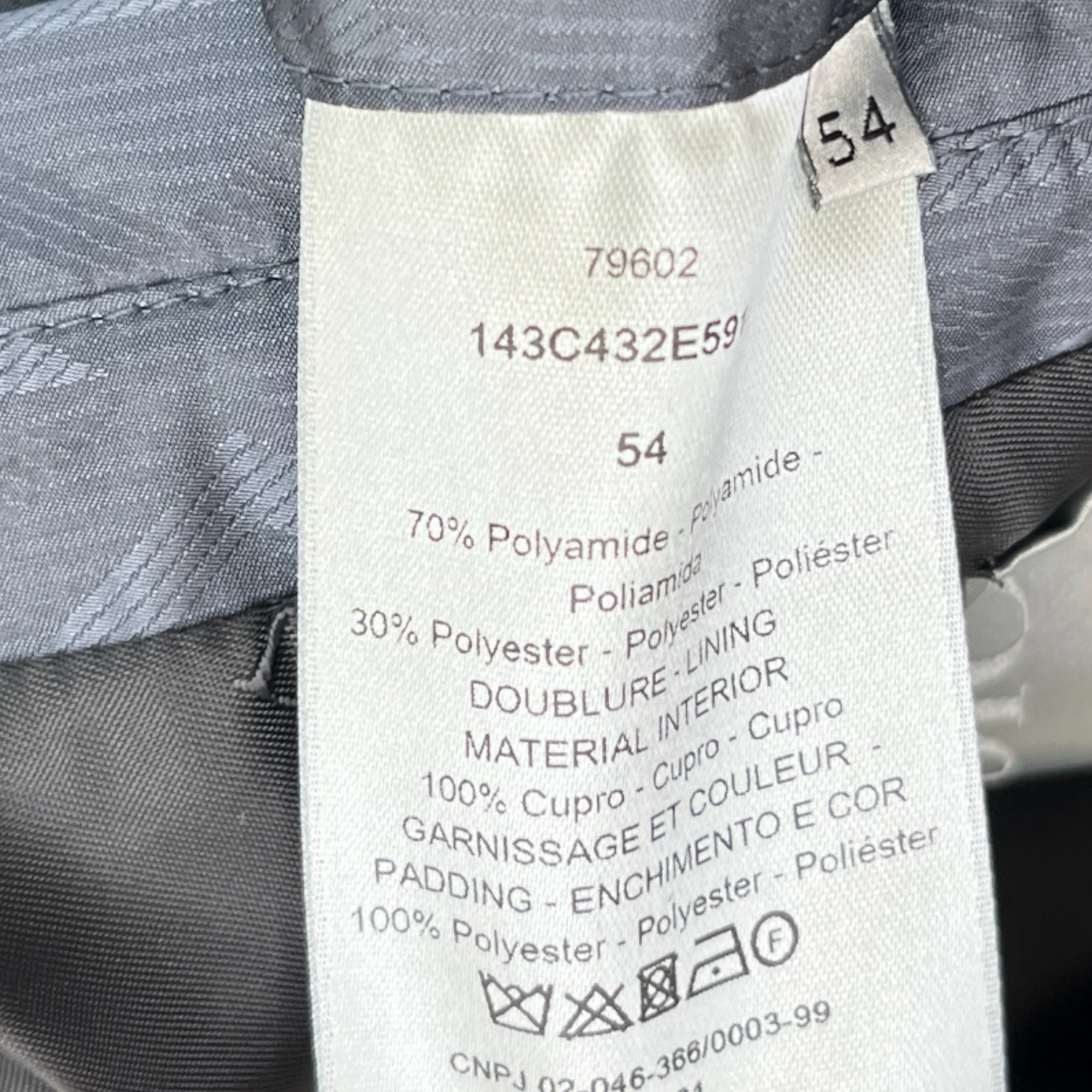 Men's Cd Diamond Bomber Jacket Grey Size IT 54 / XXL