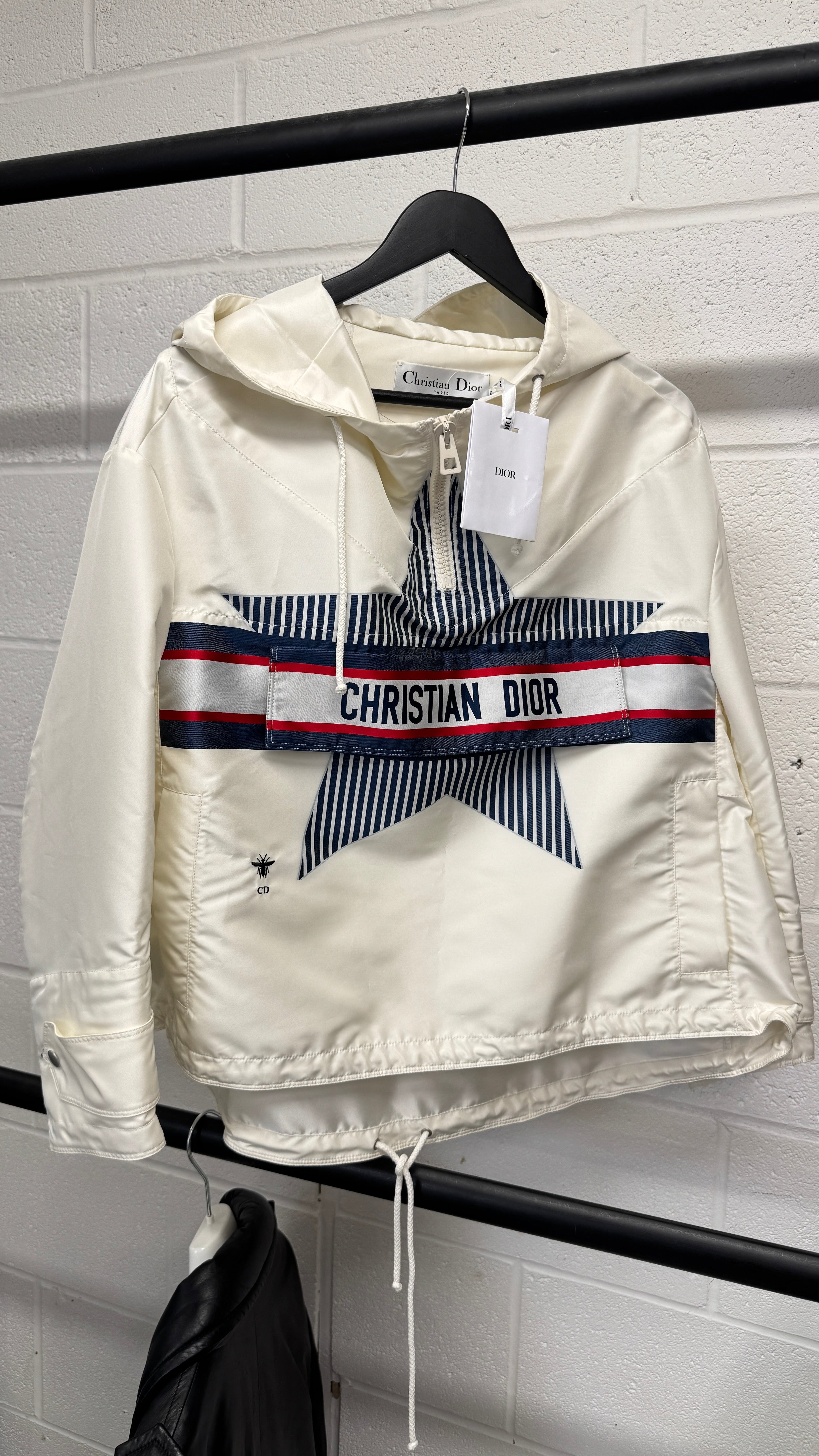 Women's Dioralps Anorak Jacket White Size XS