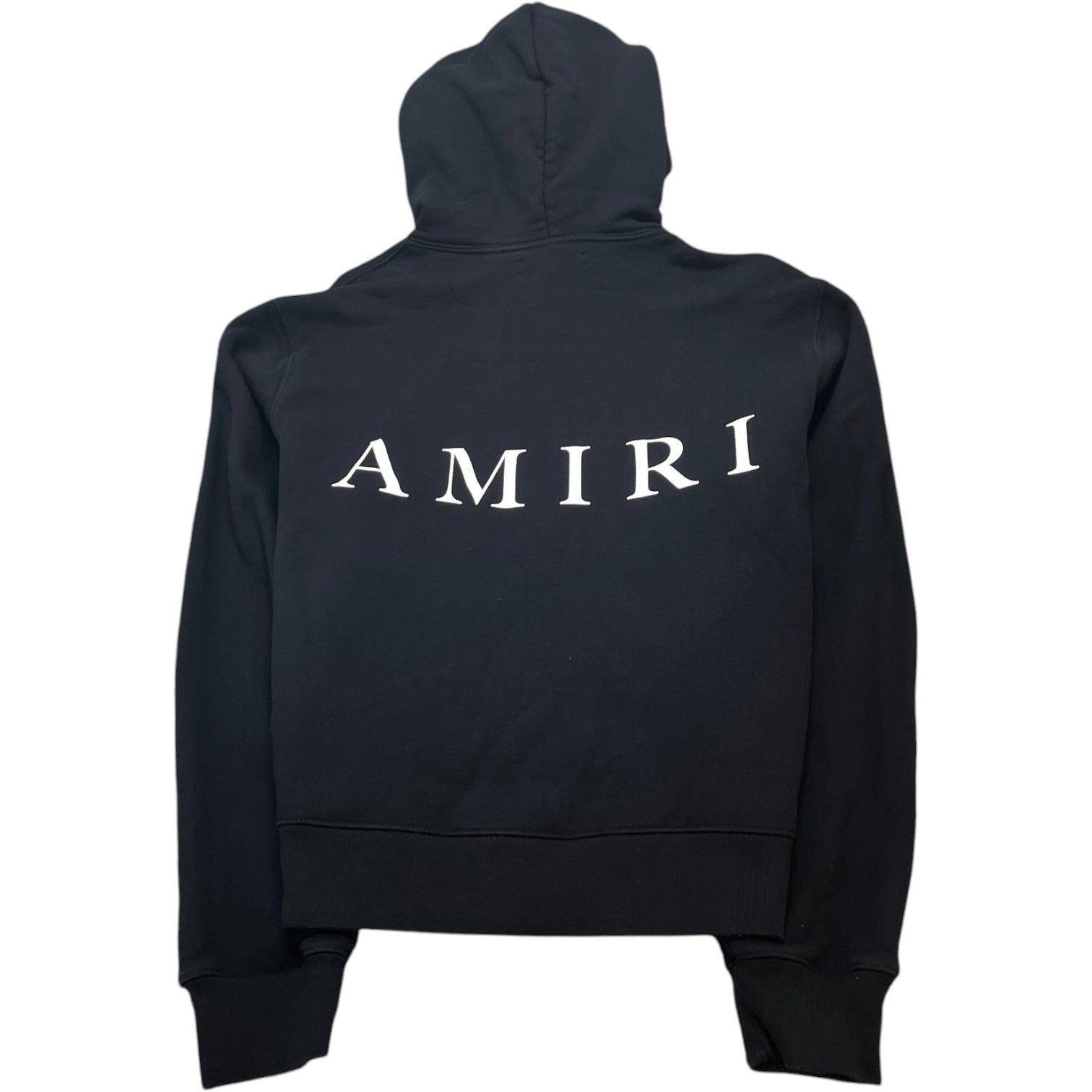 Men's Logo Print Hoodie Black Size L