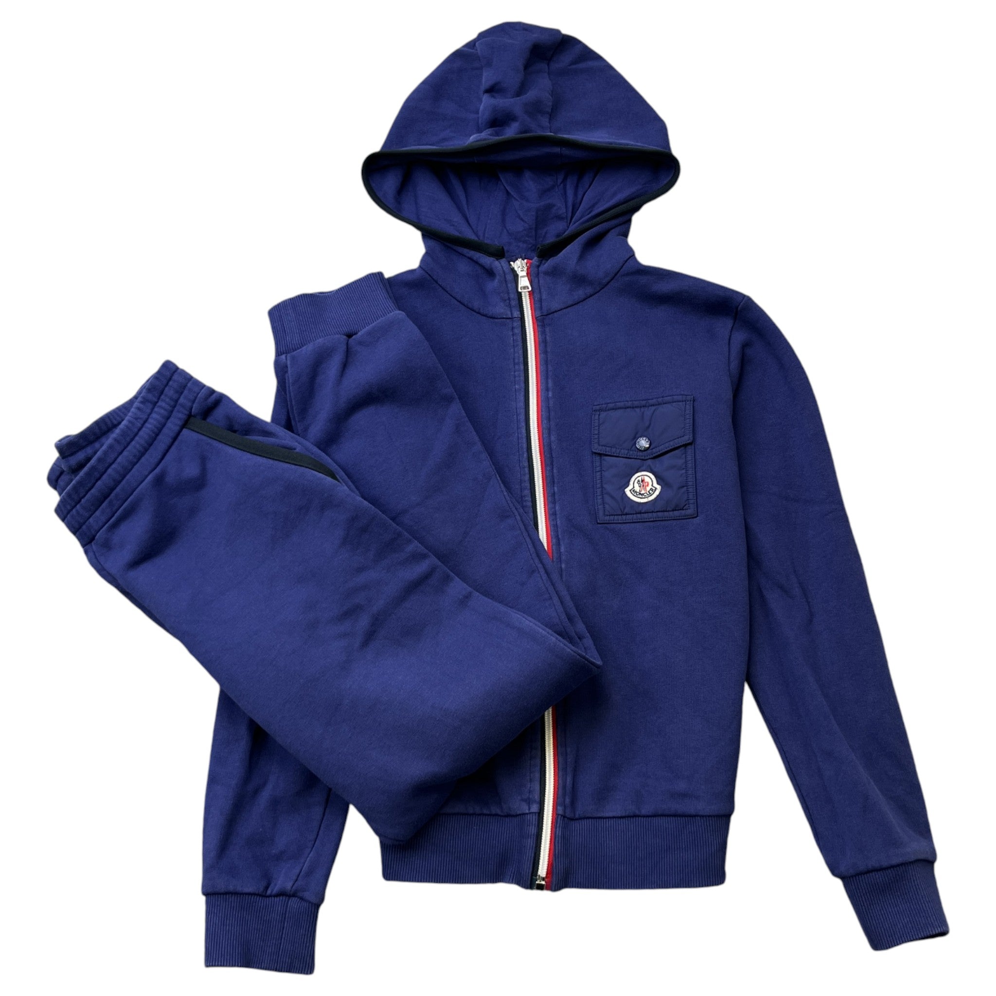 Men's Completo Maglia Boys Age 12 Full Tracksuit Navy Size XXS