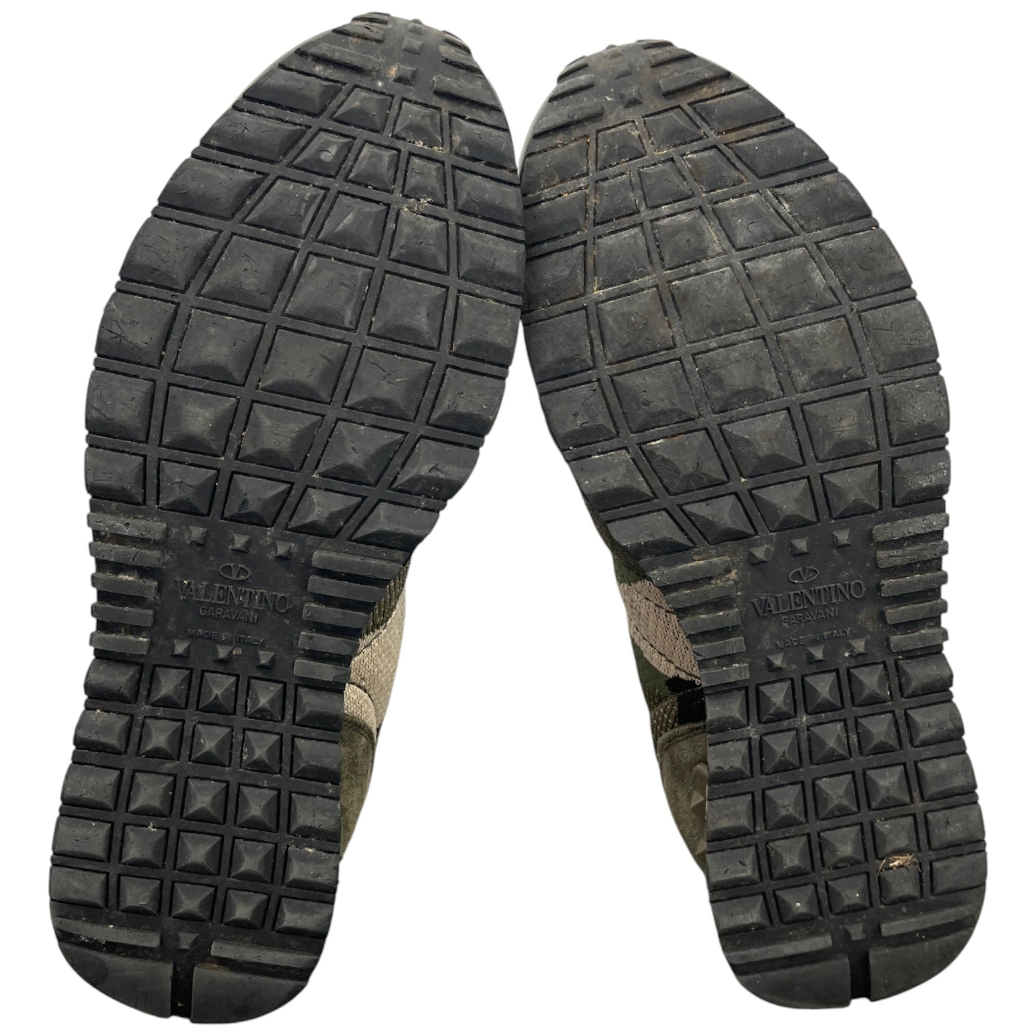 Men's Rockrunner Camouflage Low Trainers Khaki Size EU 39.5 / UK 5.5