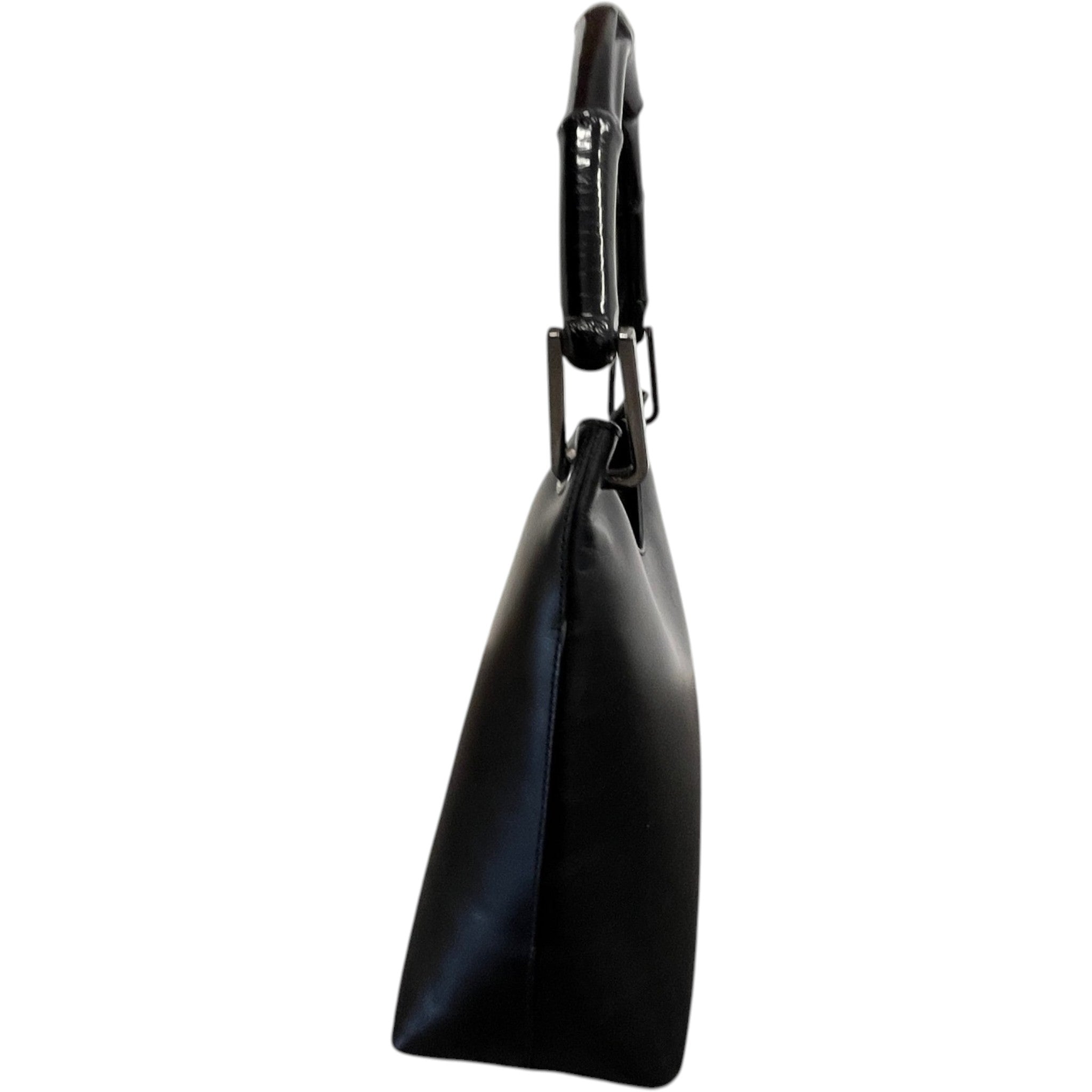 Women's Bamboo Hobo Bag Black
