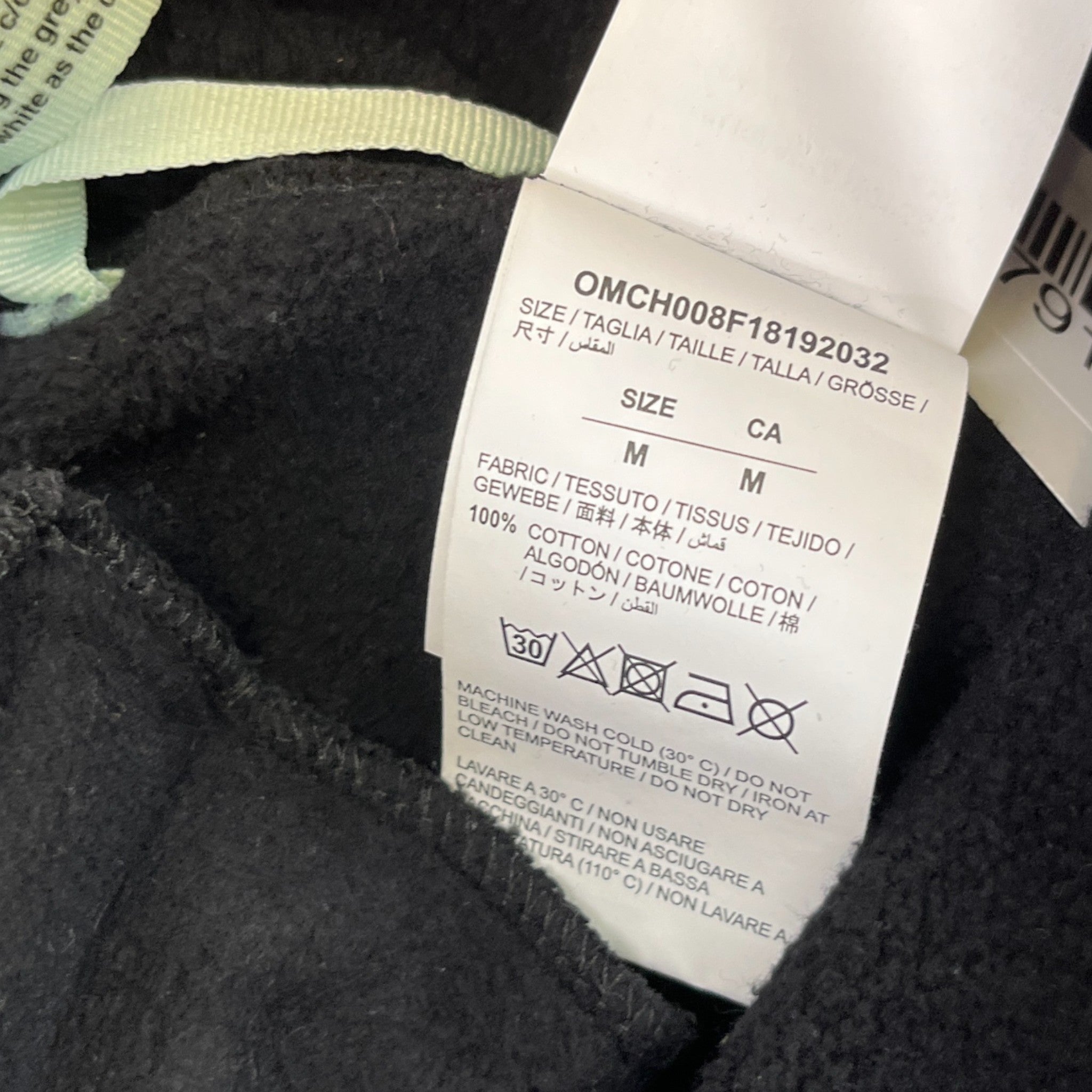 Men's Arrow Logo Joggers Black Size M