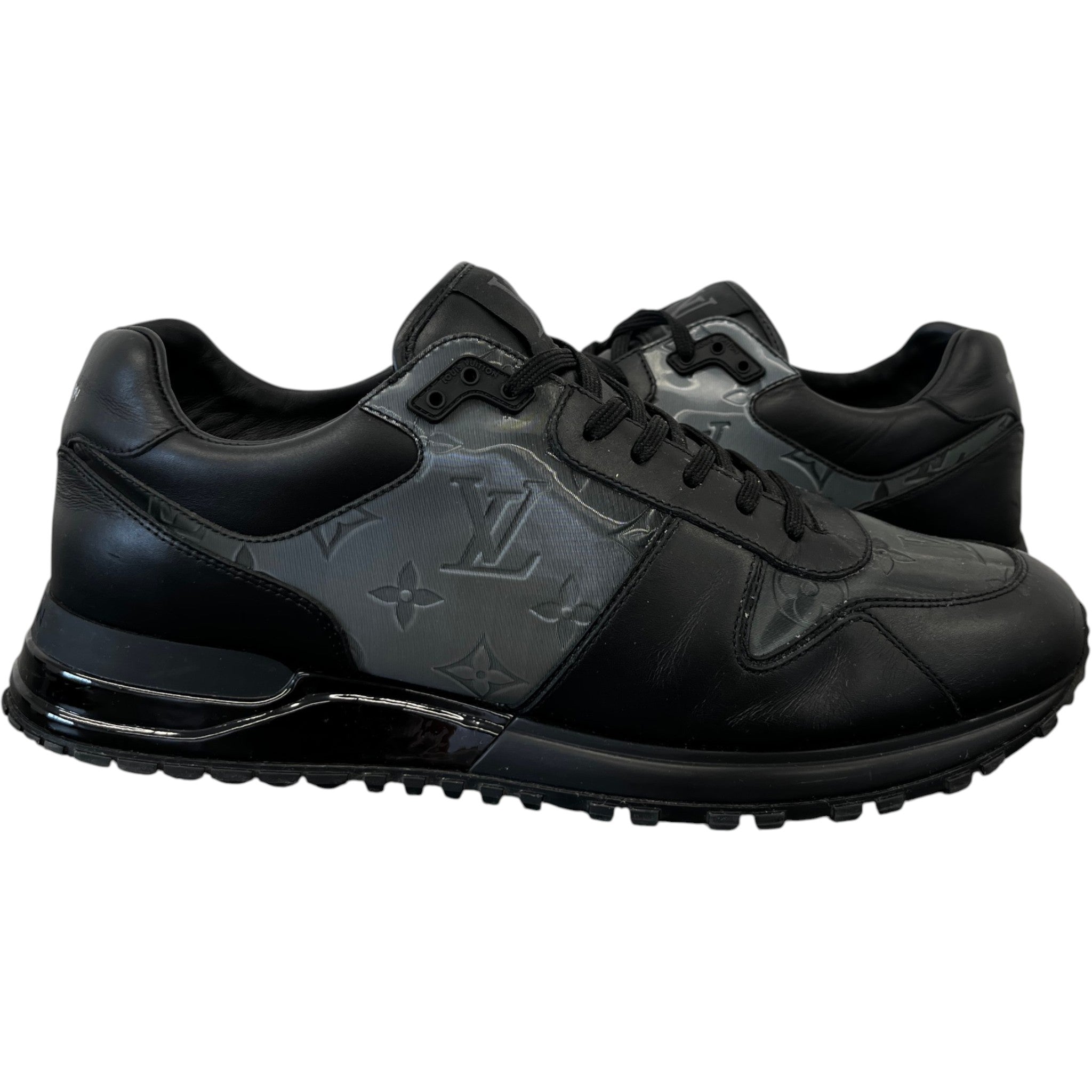 Men's Run Away Low Trainers Black Size EU 41.5 / UK 7.5