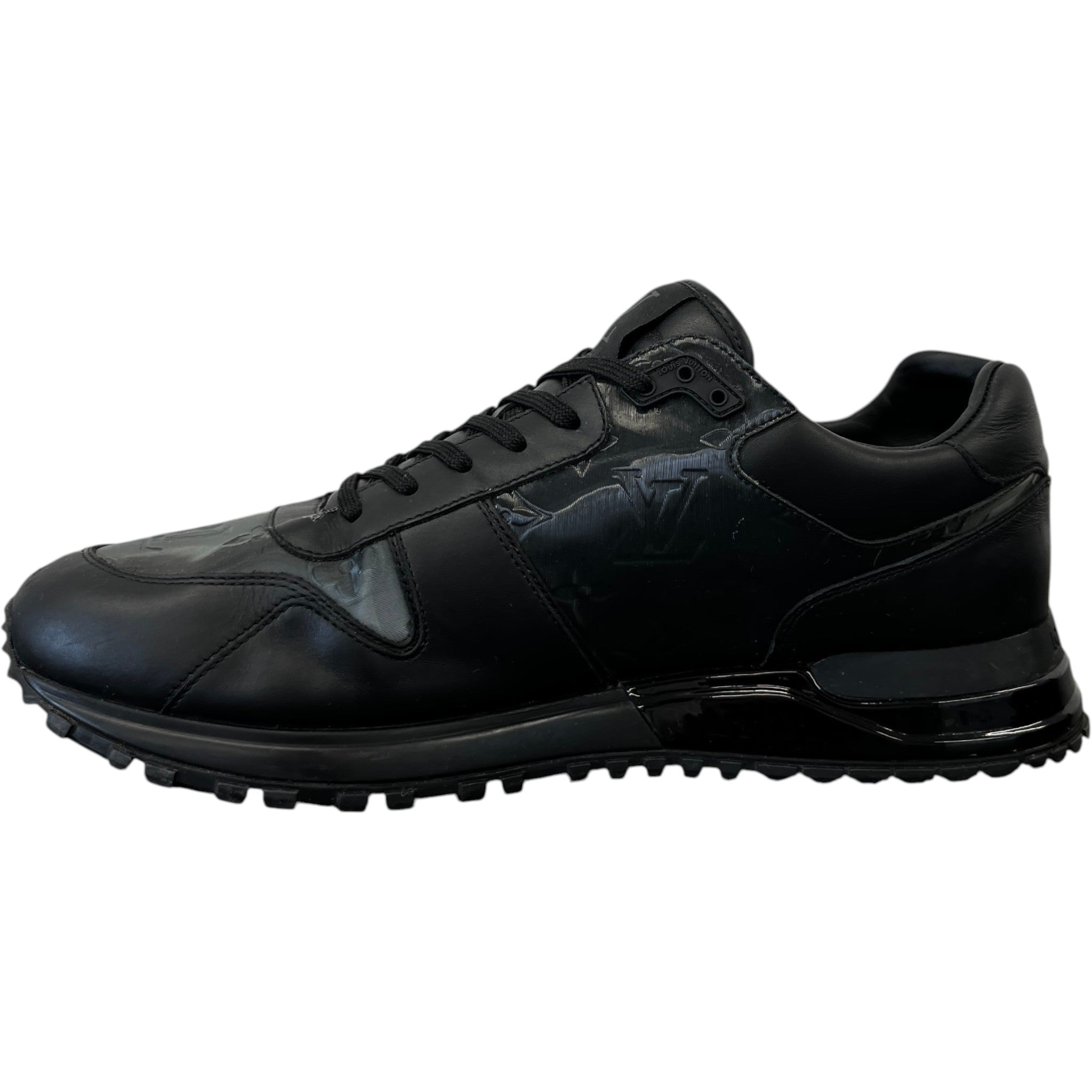 Men's Run Away Low Trainers Black Size EU 41.5 / UK 7.5