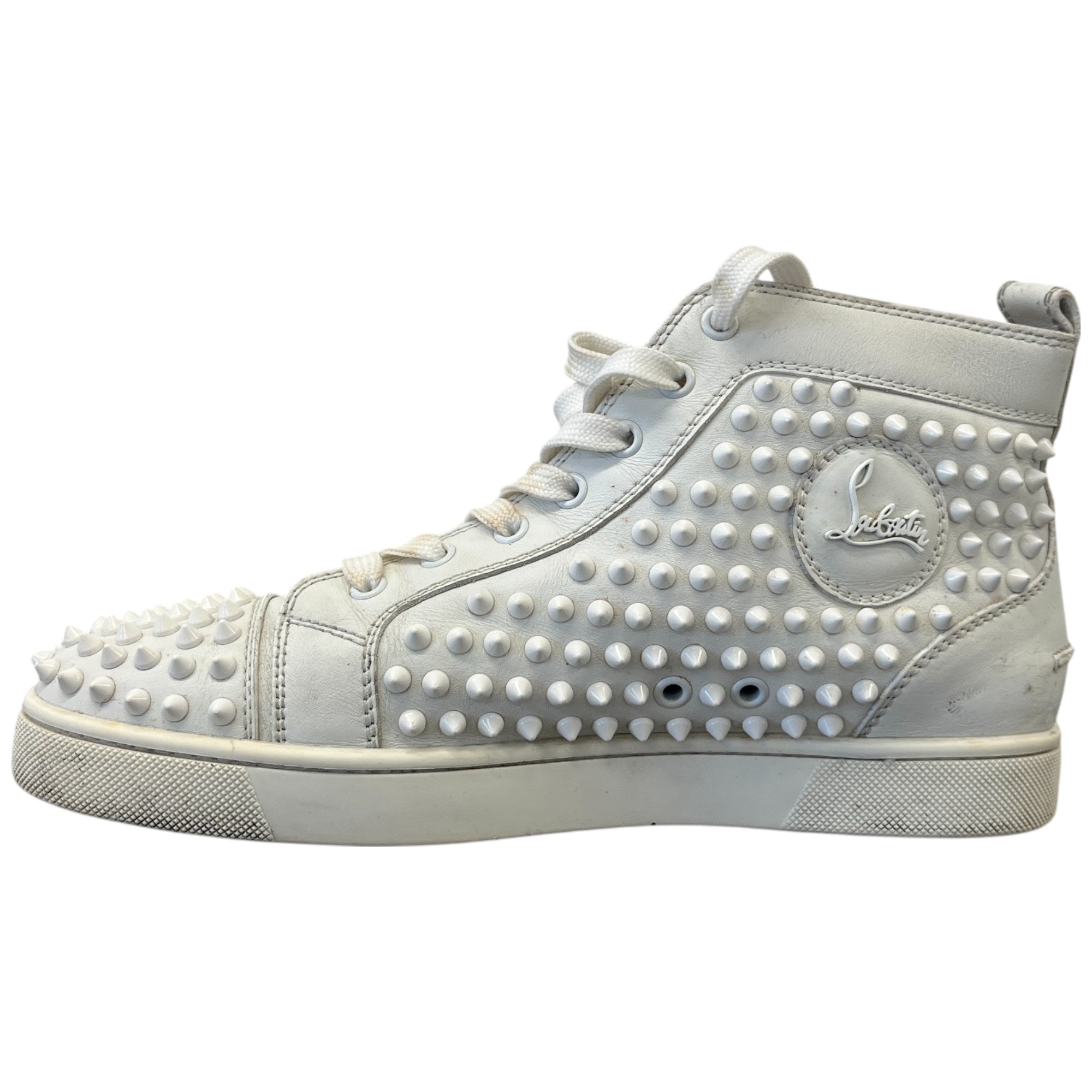 Men's Louis Spikes High Trainers White Size EU 40.5 / UK 6.5