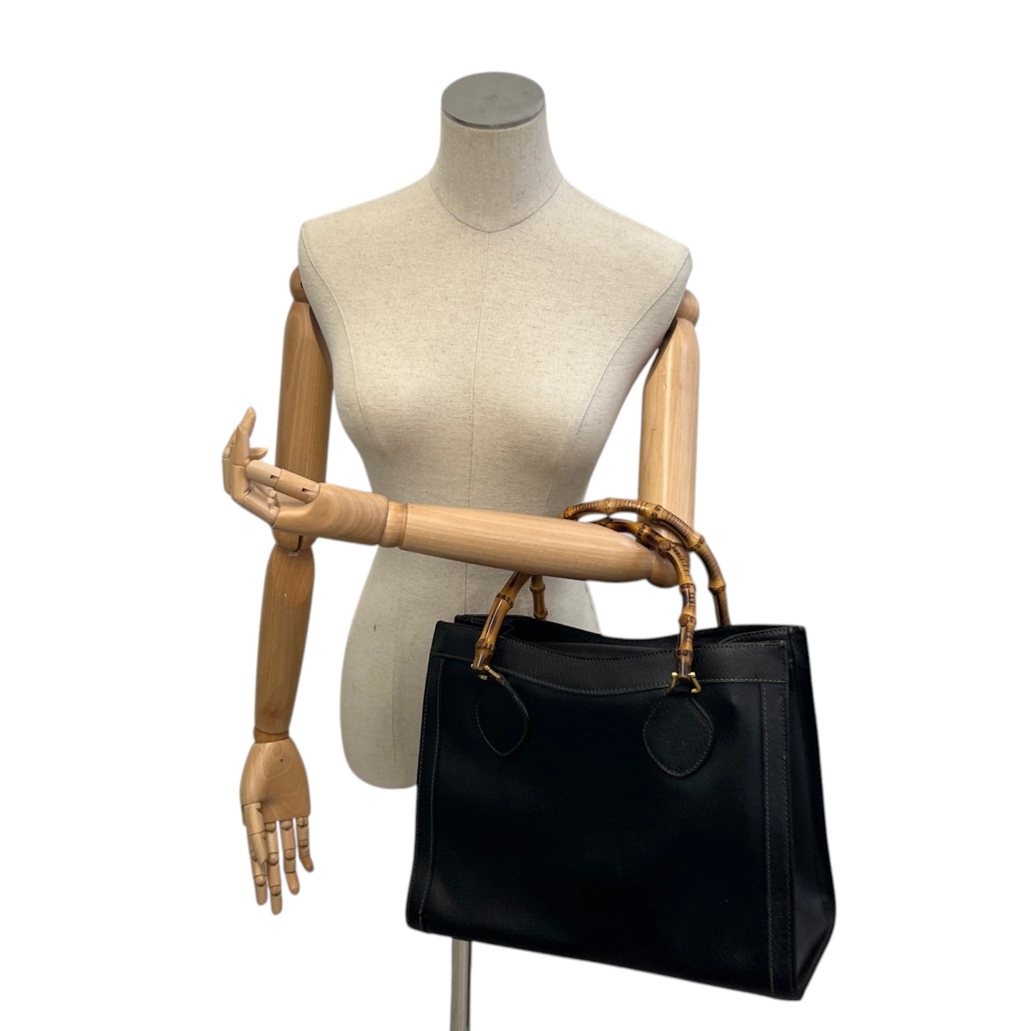 Women's Bamboo Diana Bag Black