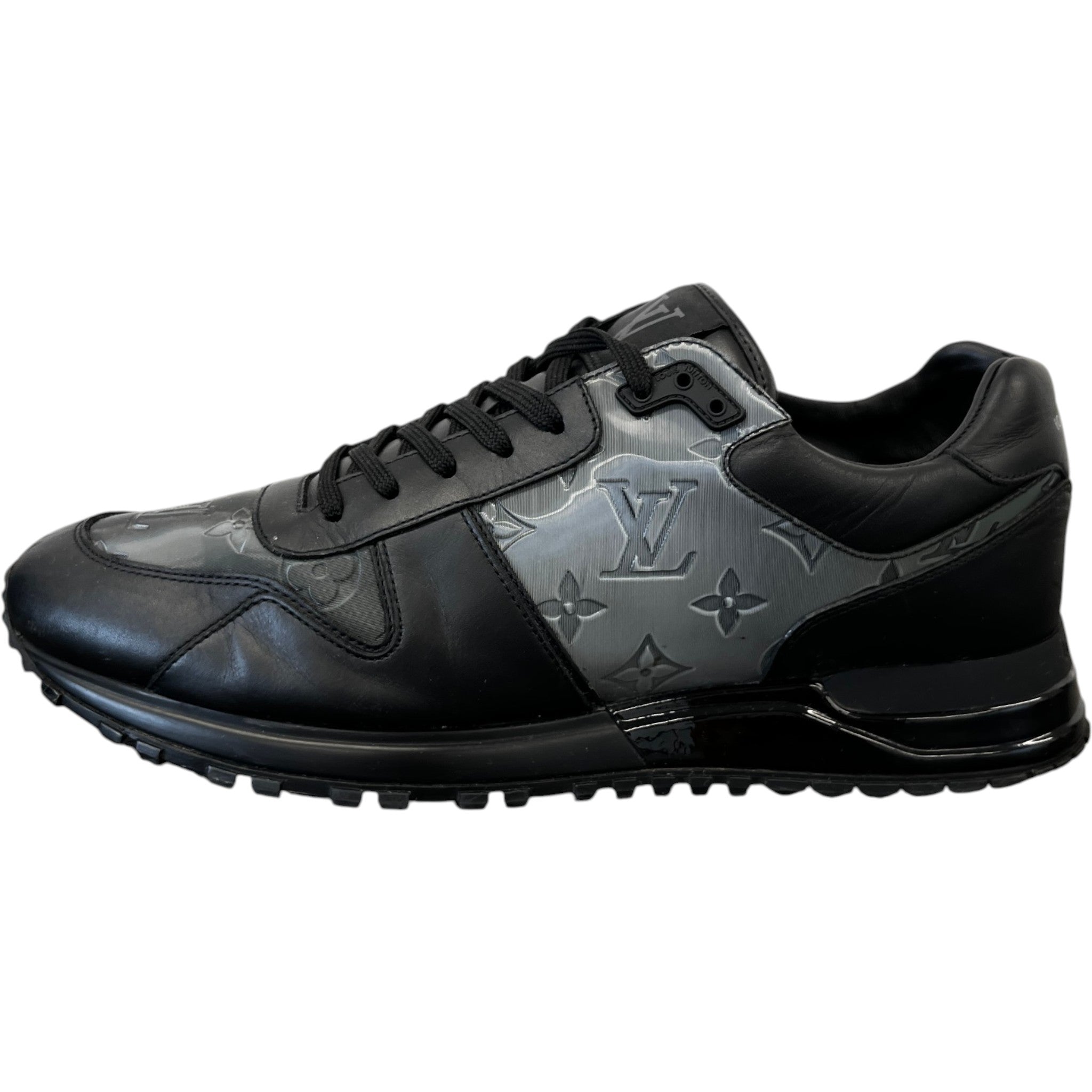Men's Run Away Low Trainers Black Size EU 41.5 / UK 7.5