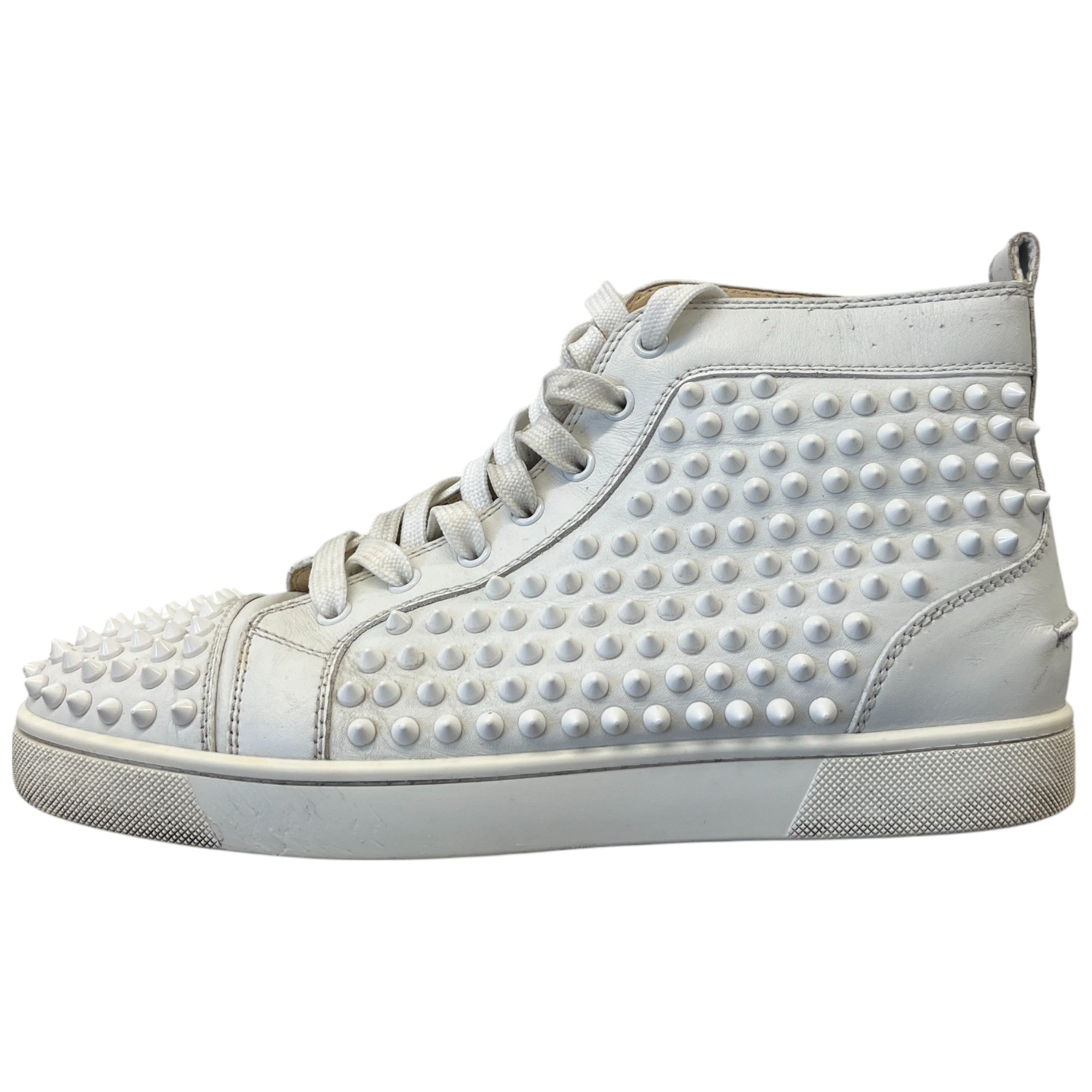 Men's Louis Spikes High Trainers White Size EU 40.5 / UK 6.5