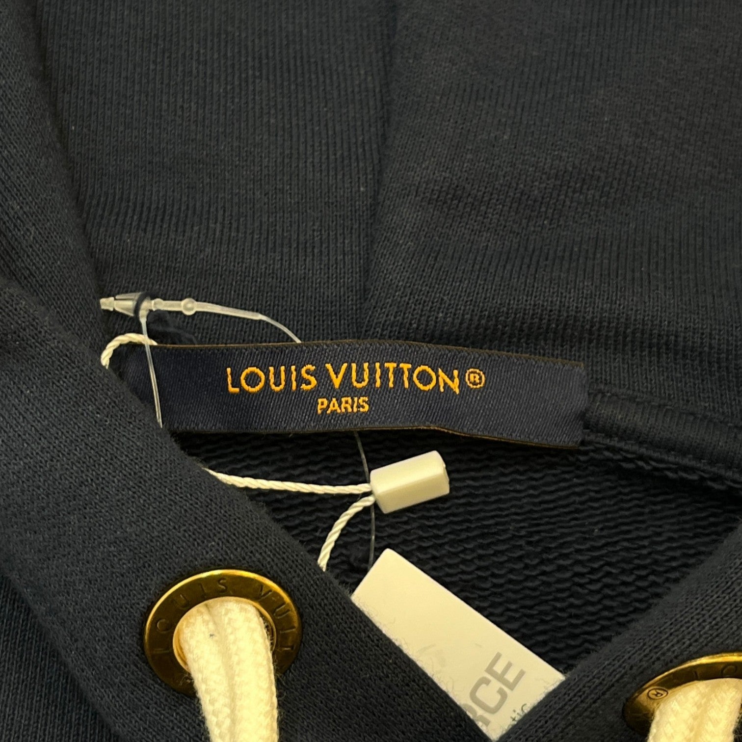Men's Nautical Ropes Hoodie Navy Size S