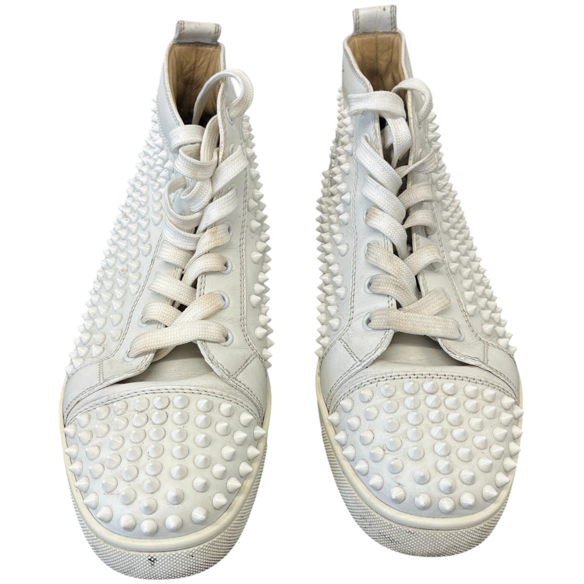 Men's Louis Spikes High Trainers White Size EU 40.5 / UK 6.5