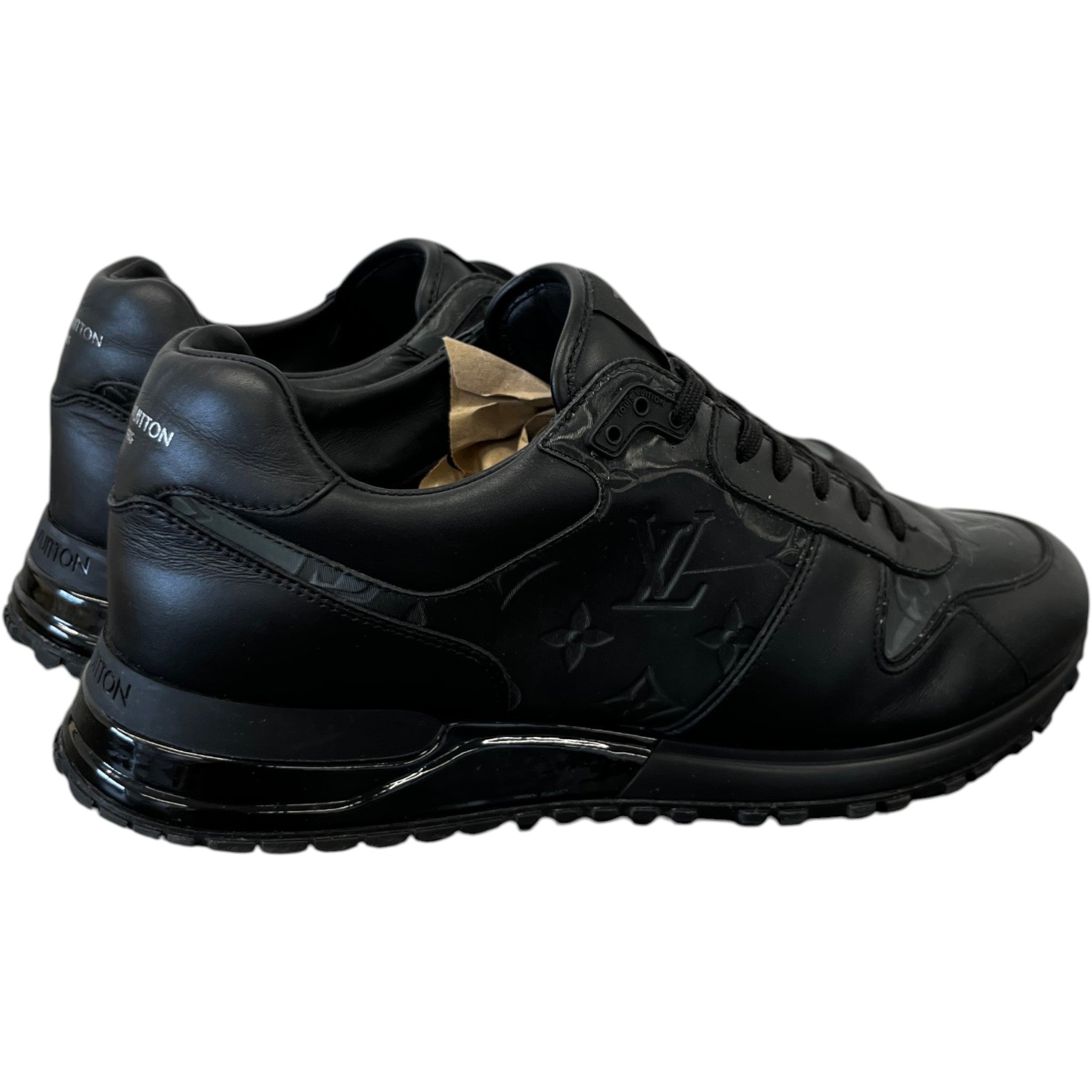 Men's Run Away Low Trainers Black Size EU 41.5 / UK 7.5