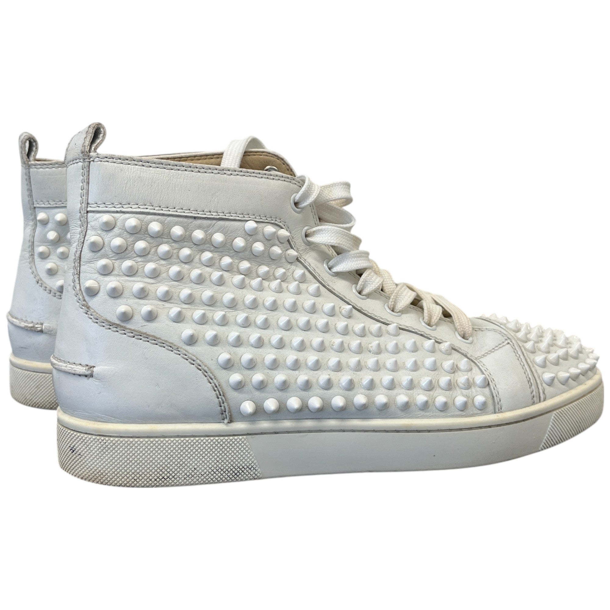 Men's Louis Spikes High Trainers White Size EU 40.5 / UK 6.5